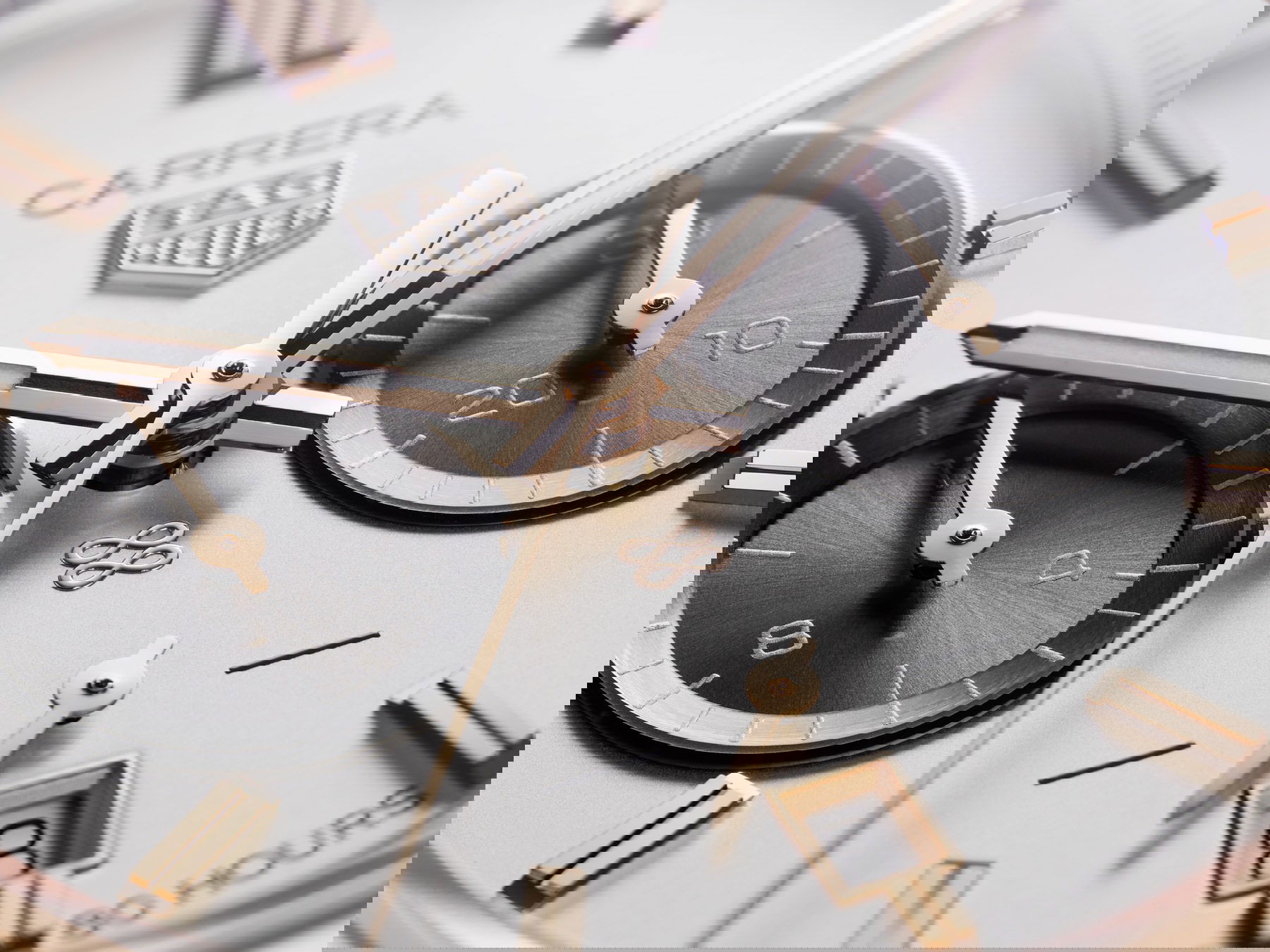 TAG Heuer Carrera Chronograph Jack Heuer Birthday Gold Limited Edition CBN2041.FC8306 Replica 5