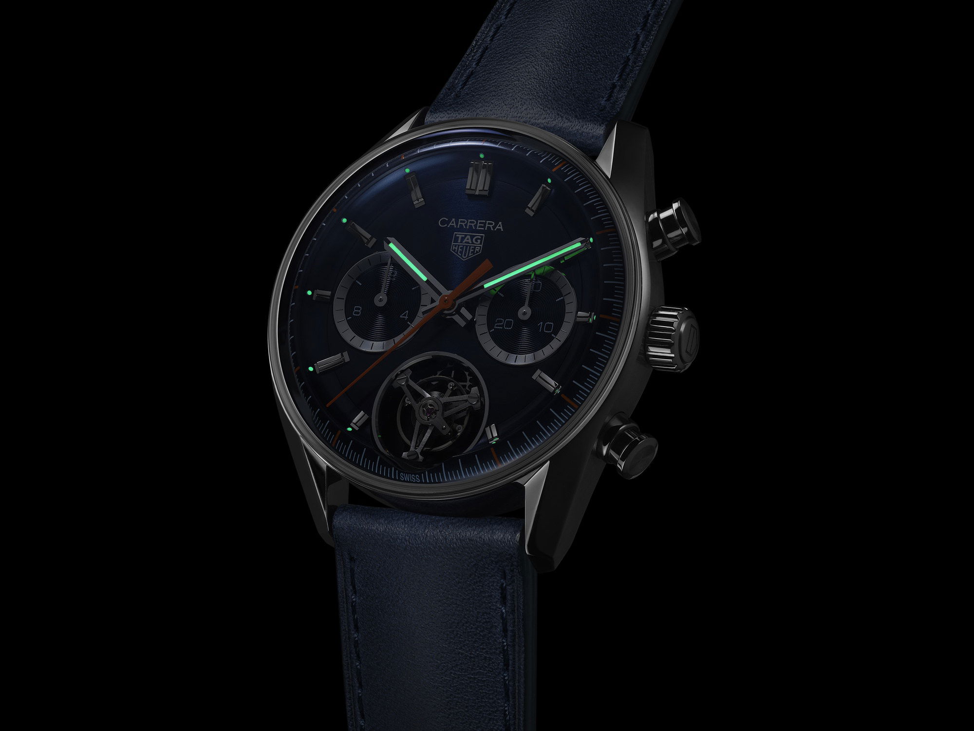 IMG_9081 TAG Heuer Carrera Chronograph Tourbillon CBS5010.FC6543 Replica 5