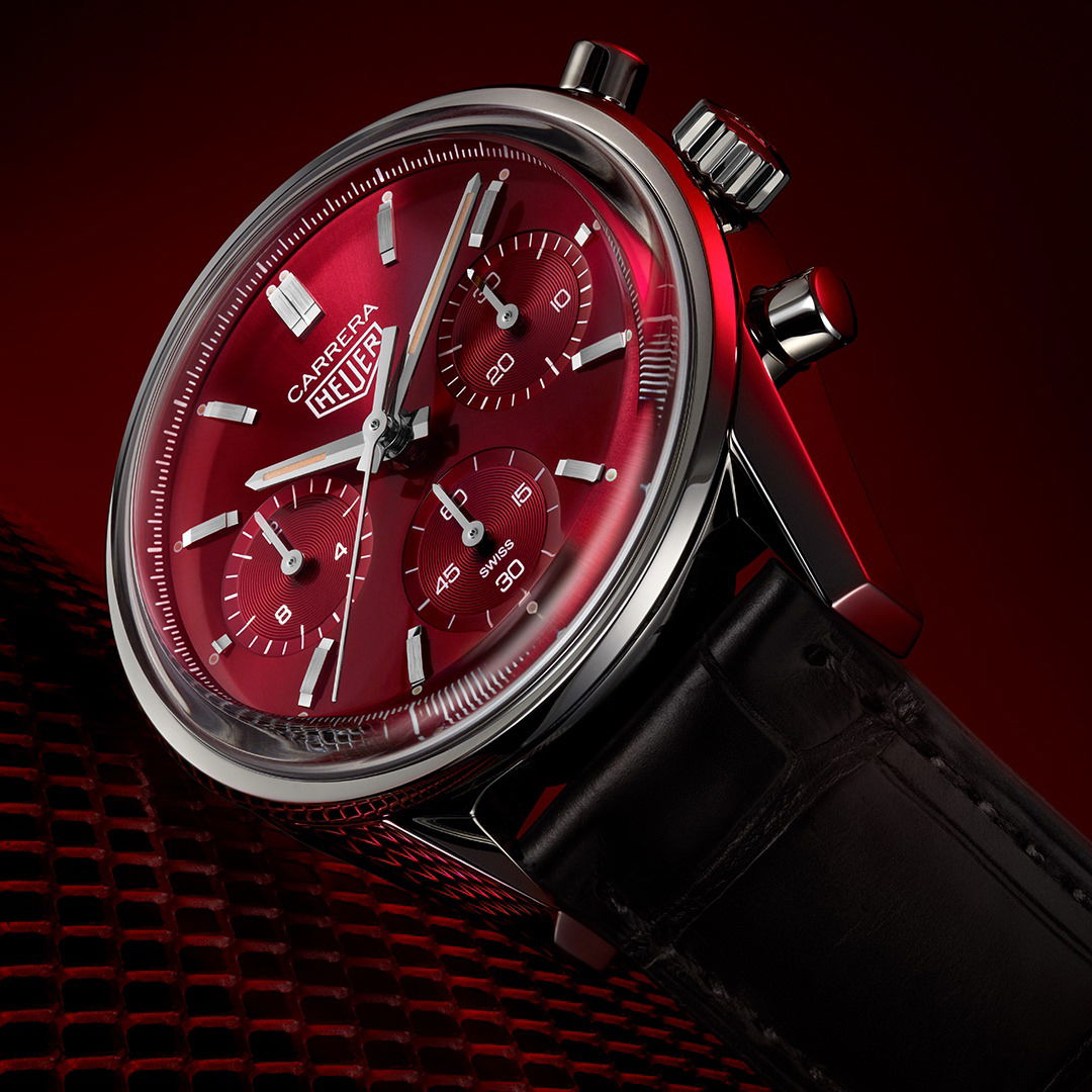 IMG_9081 TAG Heuer Carrera Red Dial Limited Edition CBK221G.FC6479 Replica 5