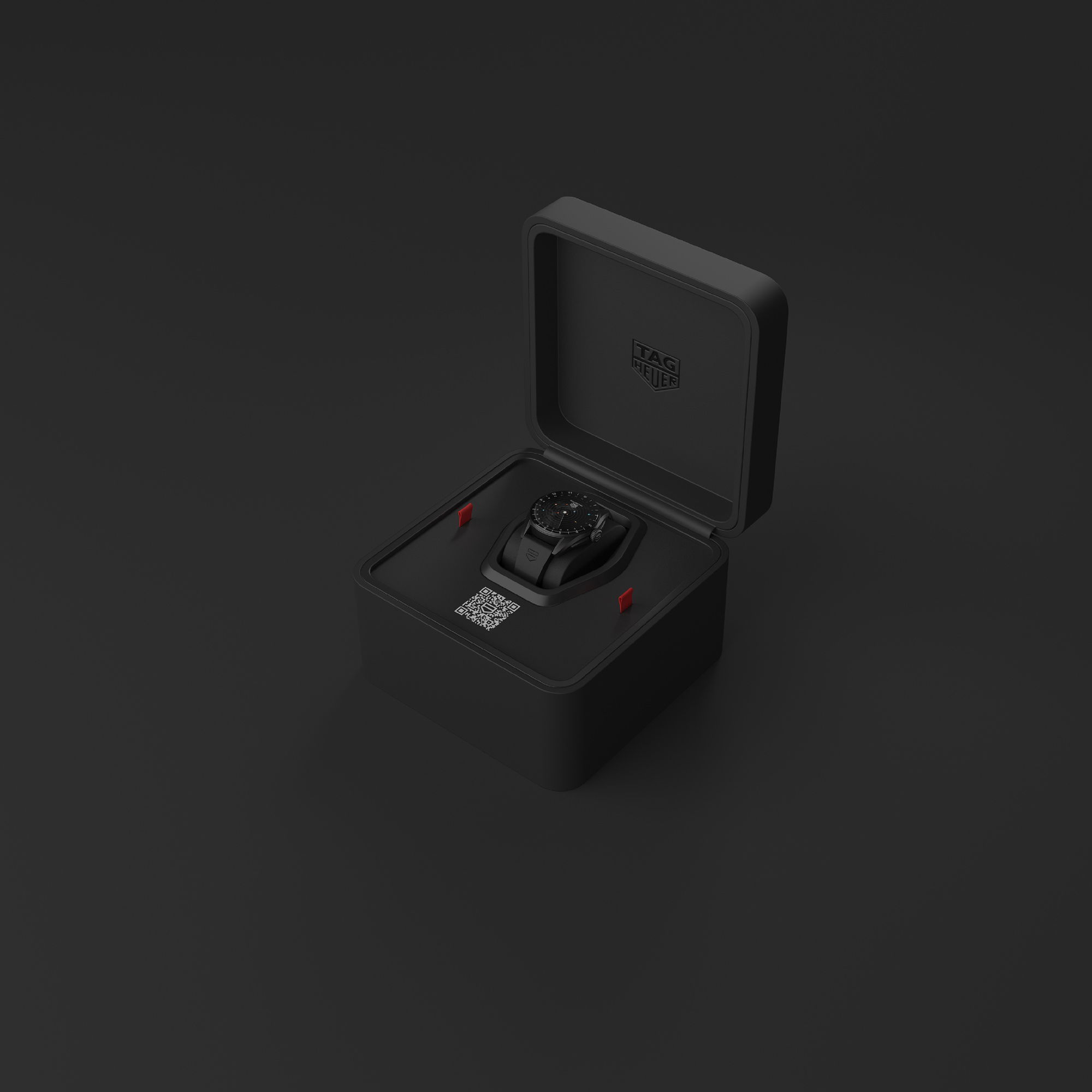 TAG Heuer Connected Calibre E4 – Black Titanium SBR8081.BT6299 Replica 5