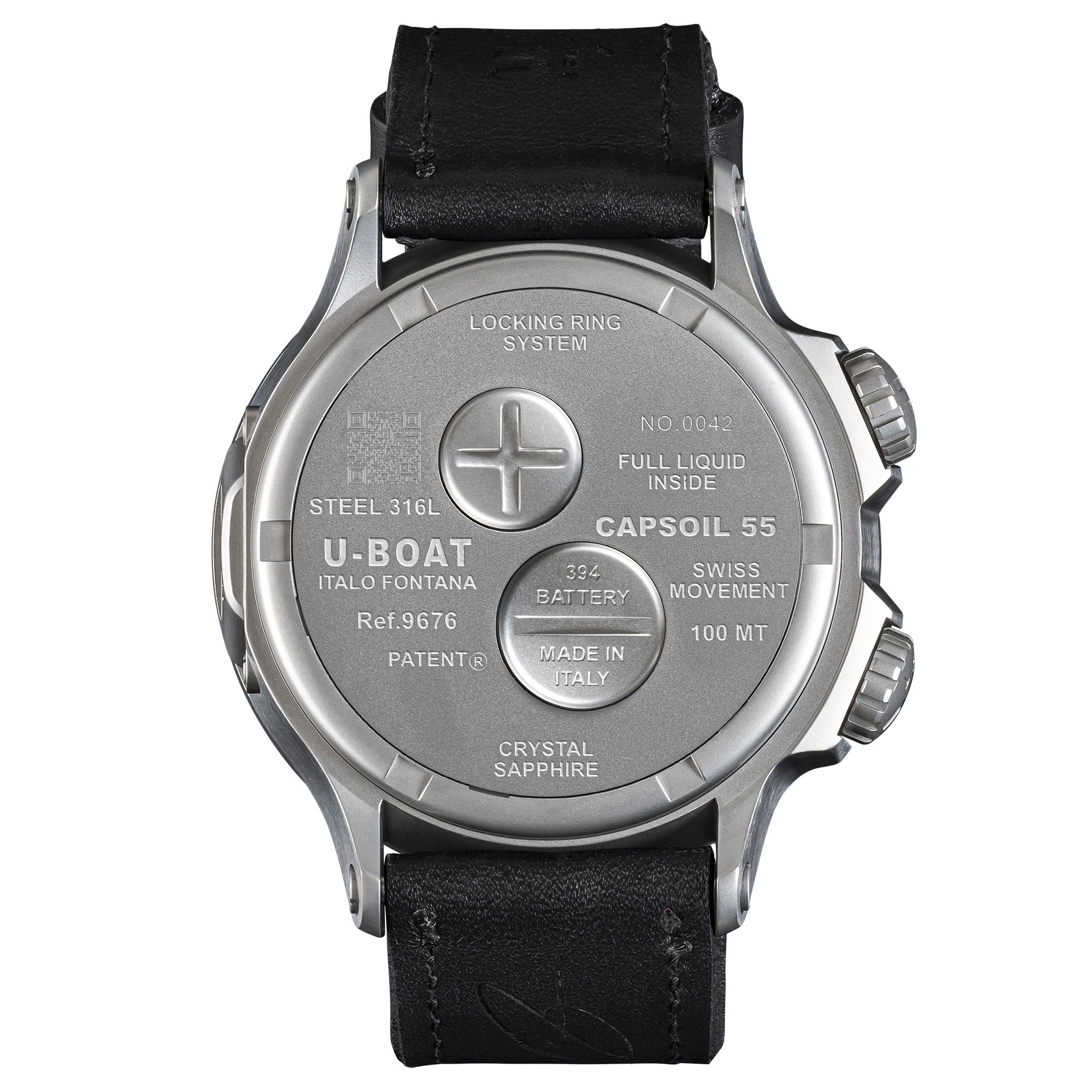 IMG_9081 U-Boat Capsoil Doppiotempo 55 SS Green 9676 Replica 5