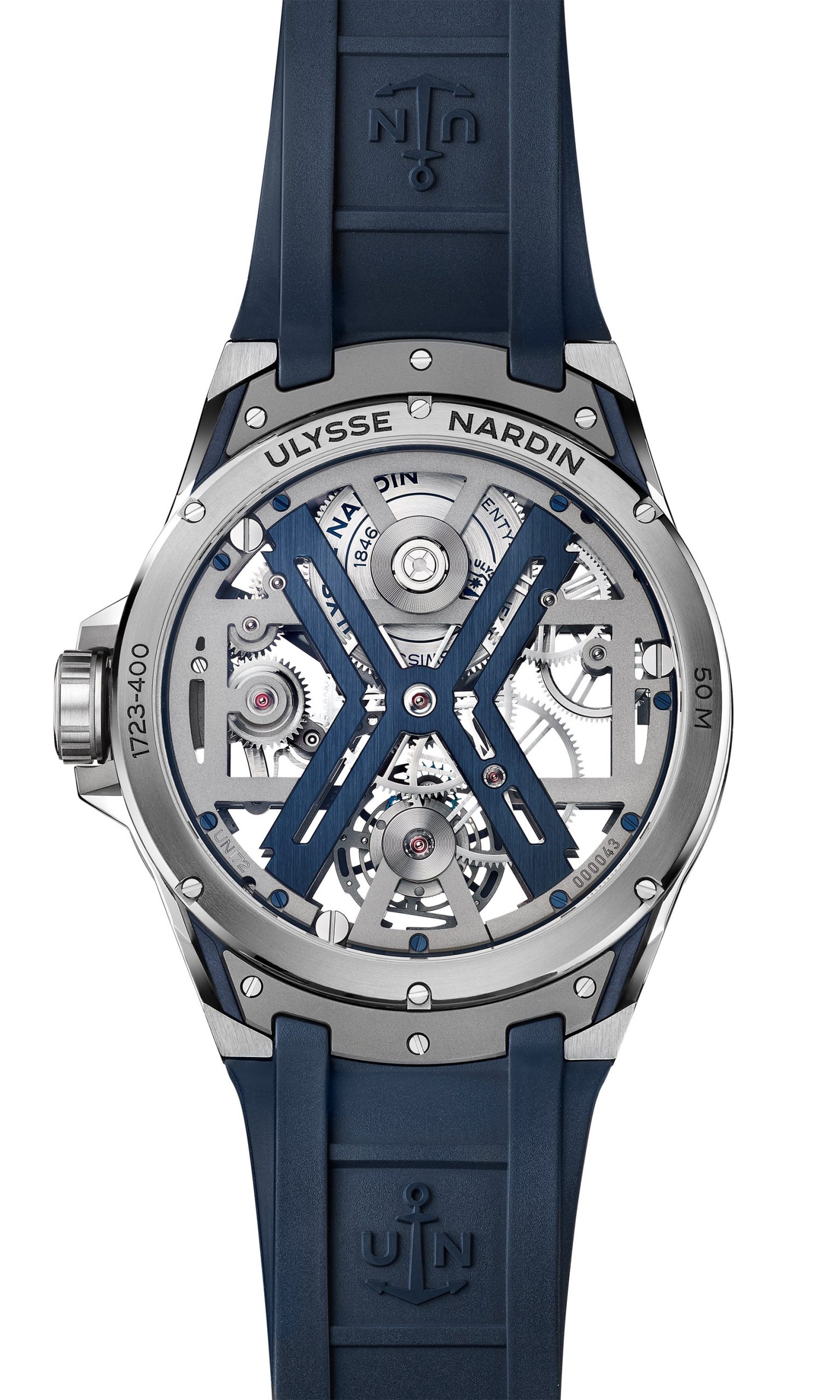 IMG_9081 Ulysse Nardin Executive Blue Blast 1723-400/03 Replica 5