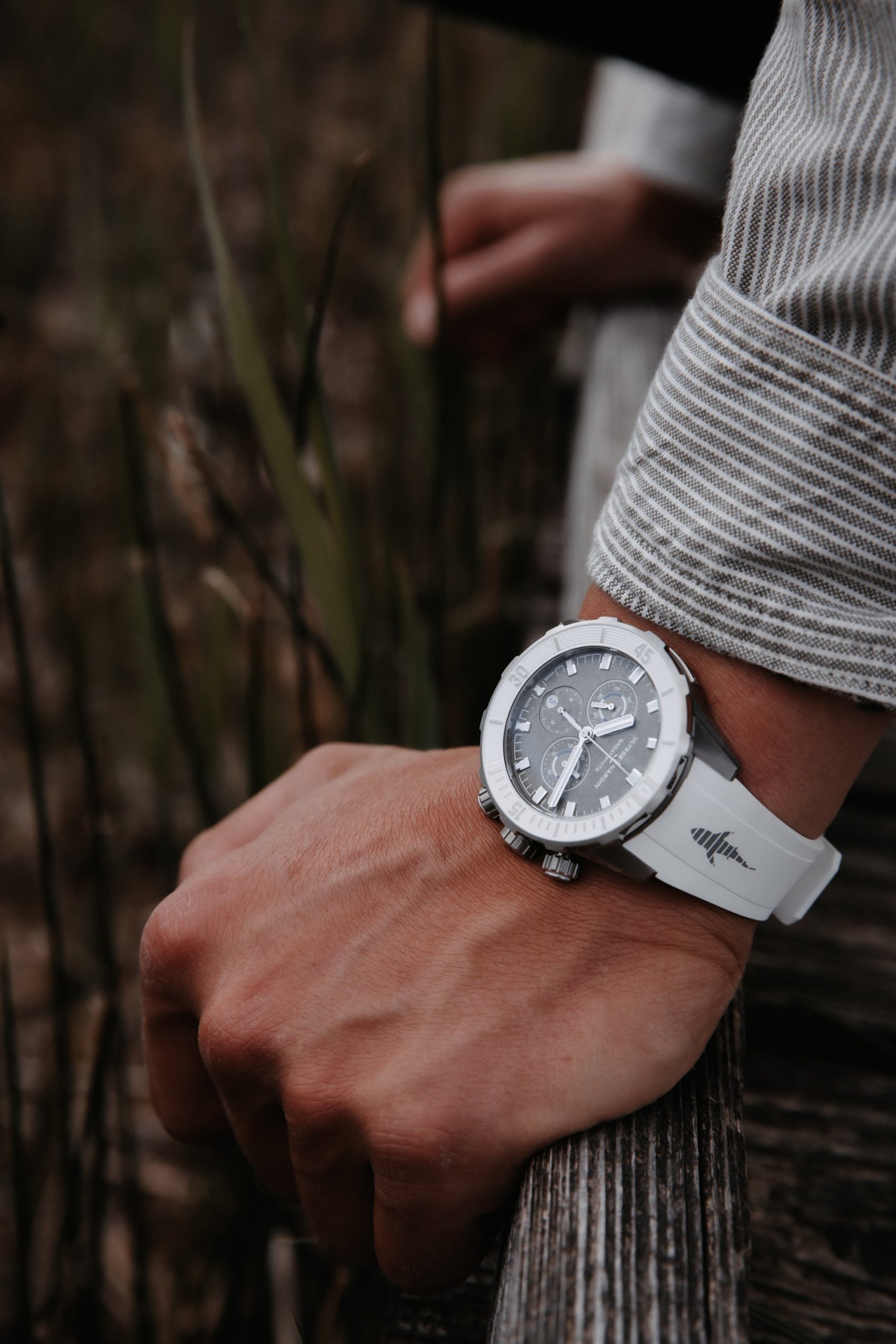 IMG_9081 Ulysse Nardin Diver Chronograph “Great White” 1503-170LE-1A-GW/3B Replica 5