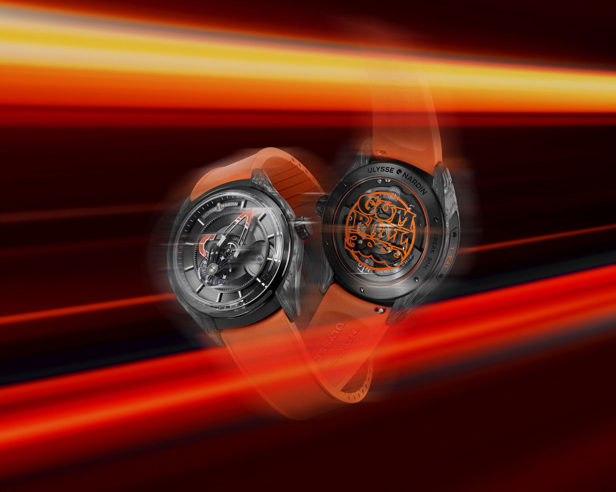 Ulysse Nardin Freak [X Gumball 3000] Limited Edition 2303-270LE-2A-GUM/3A Replica 5