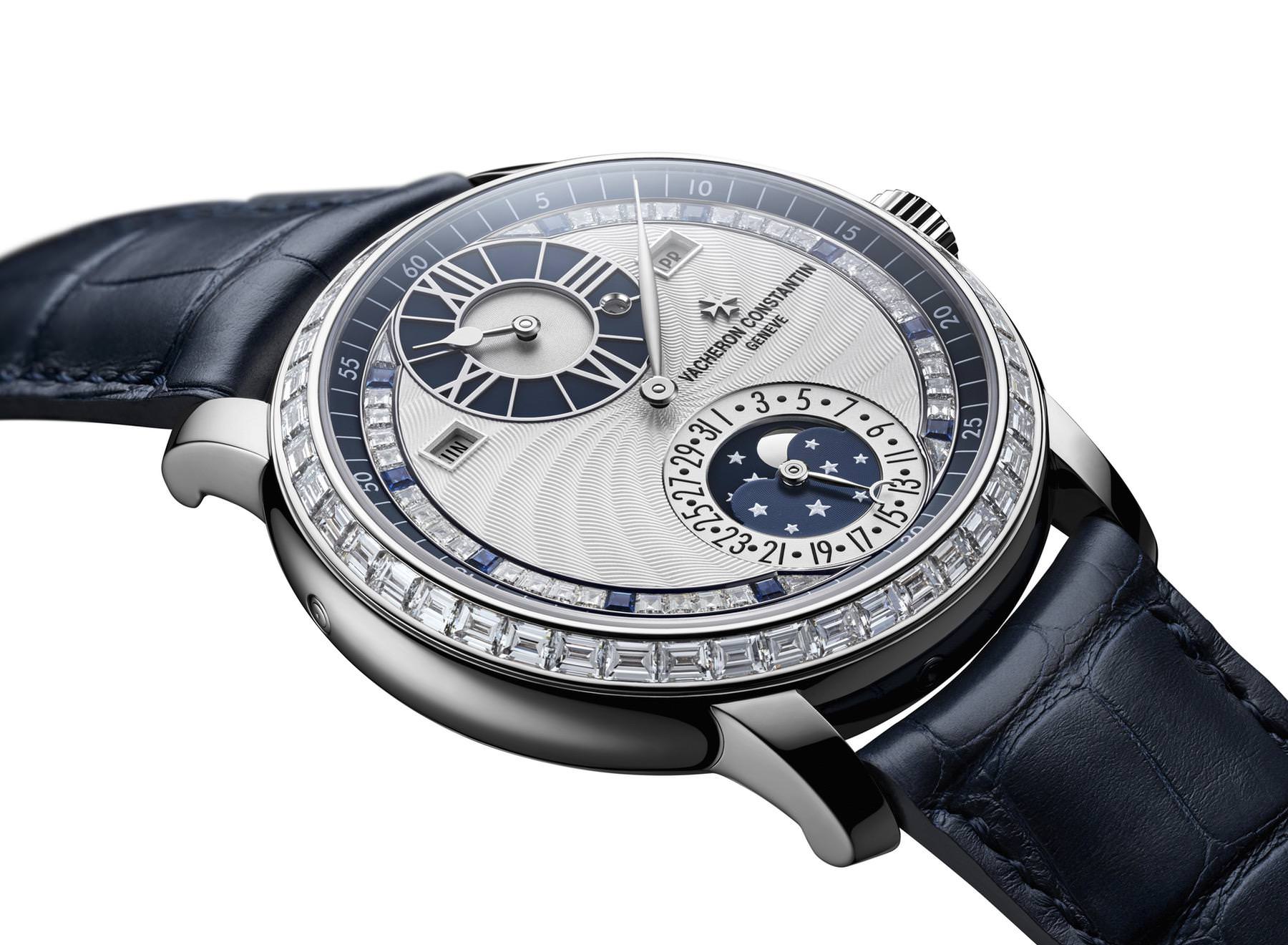 Vacheron Constantin Les Cabinotiers Regulator Perpetual Calendar C Moonlight Jewellery Sapphire 4007C/000G-B709 Replica 5