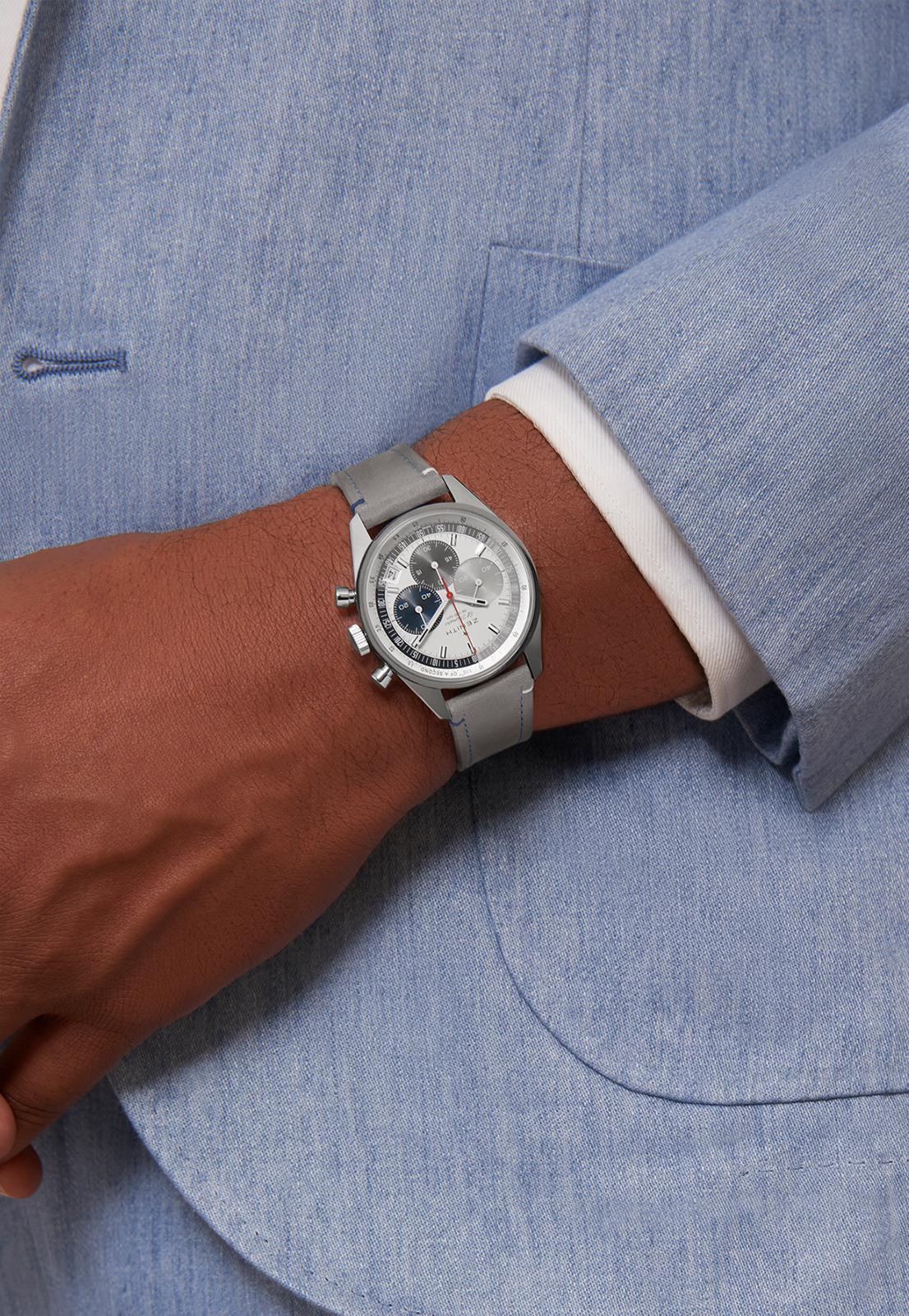 IMG_9081 Zenith Chronomaster Original Ecommerce Edition 03.3200.3600/34.C869 Replica 5