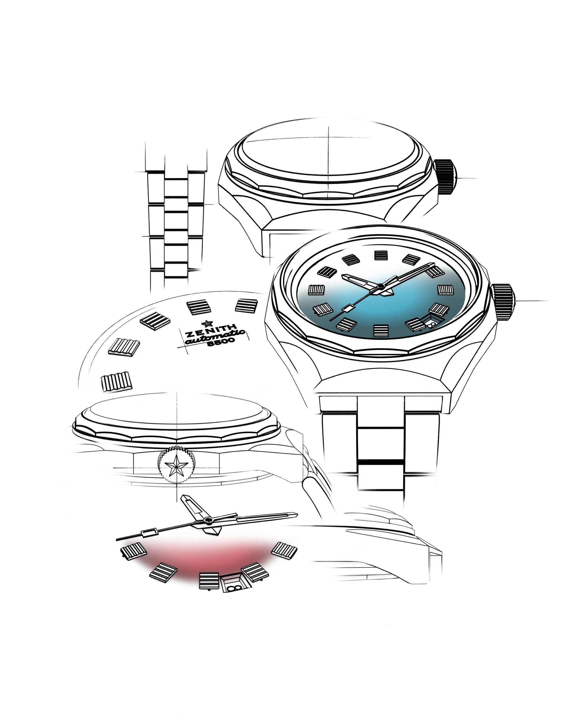 IMG_9081 Zenith Defy Revival A3690 03.A3642.670/3690.M3642 Replica 5