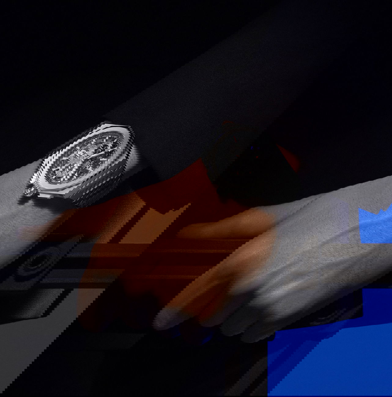 IMG_9081 Zenith DEFY Skyline Chronograph Skeleton 03.9500.3600/78.I001 Replica 5