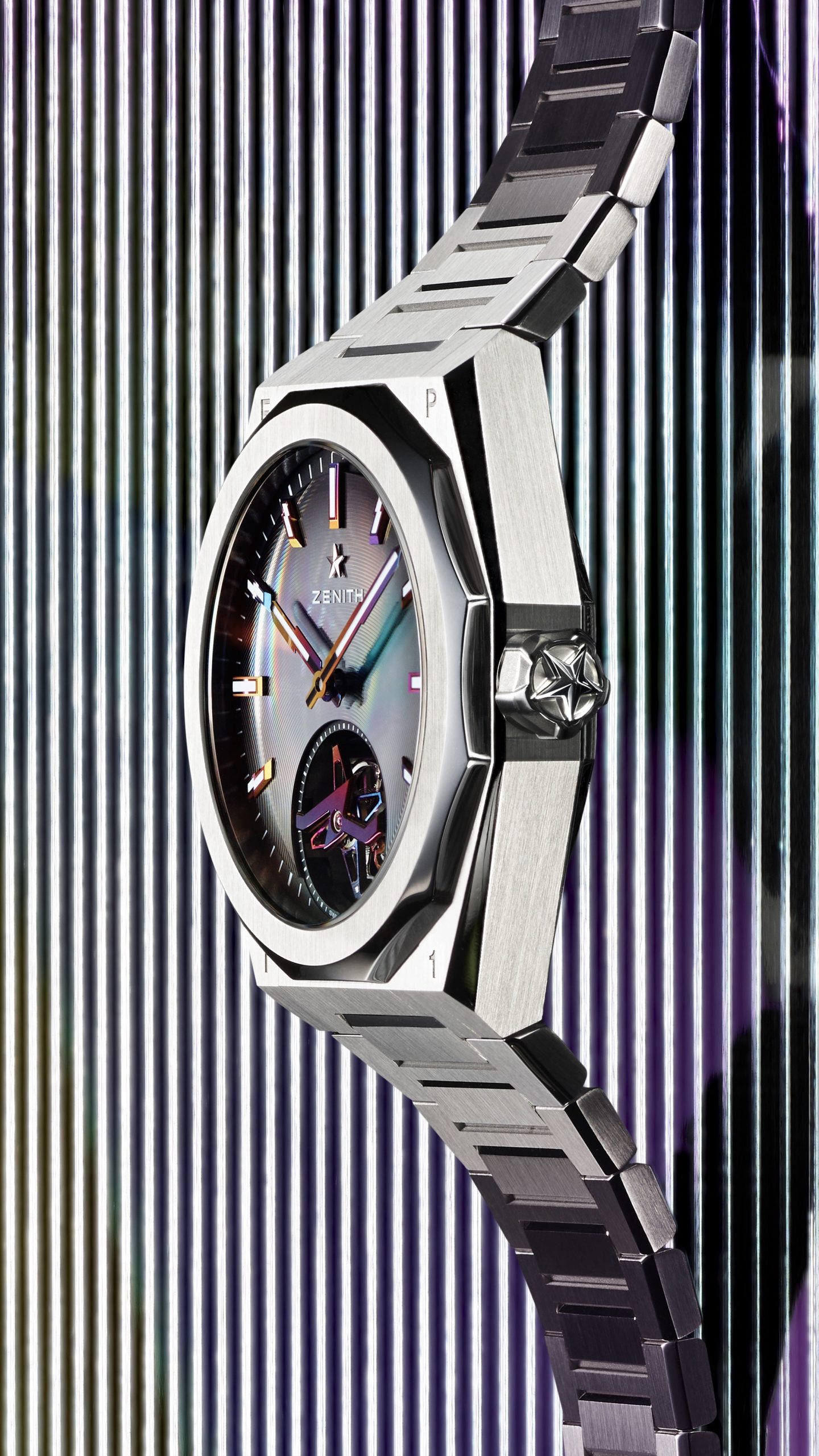 IMG_9081 Zenith Defy Skyline Tourbillon 41 Felipe Pantone Edition 03.9301.3630/49.I001 Replica 5