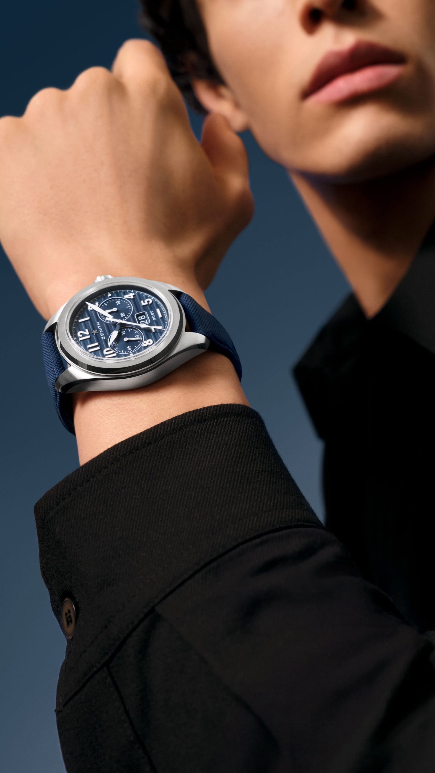 IMG_9081 Zenith Pilot Big Date Flyback Boutique Edition 03.4000.3652/51.i003 Replica 5