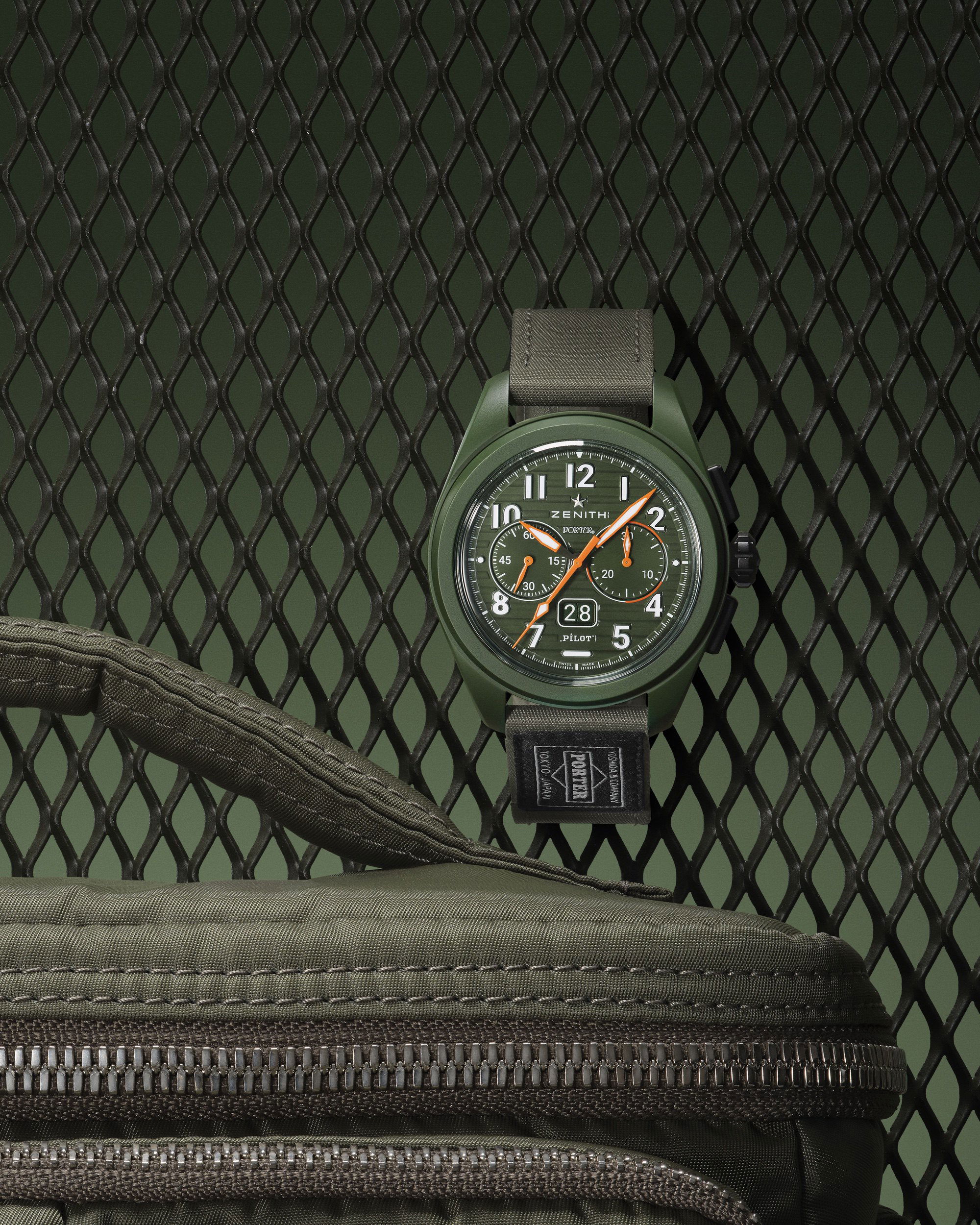 IMG_9081 Zenith Pilot Big Date Flyback PORTER 49.4001.3652/63.I001 Replica 5