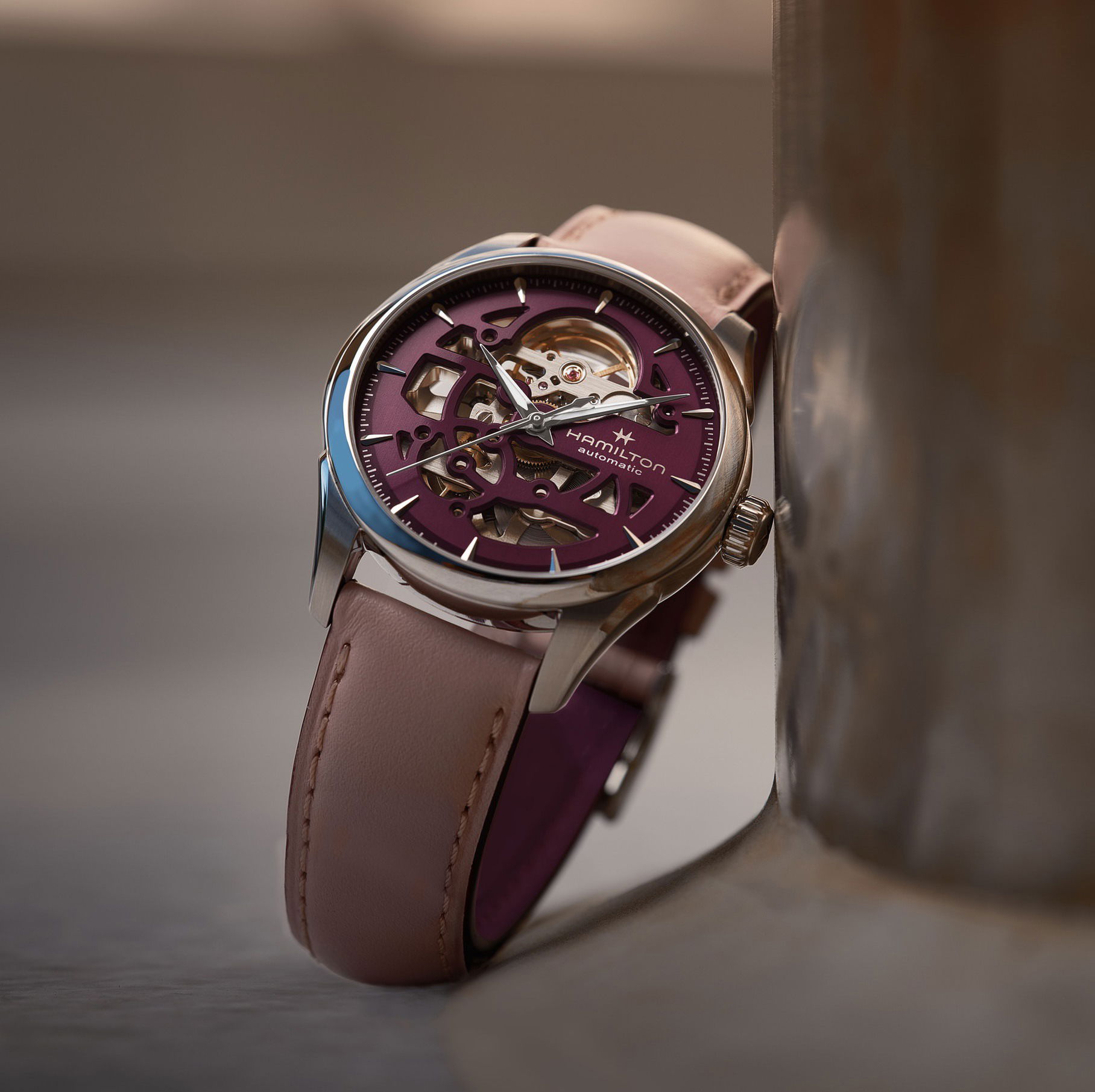 Hamilton Jazzmaster Skeleton Automatic 36 H32265801 Replica 6