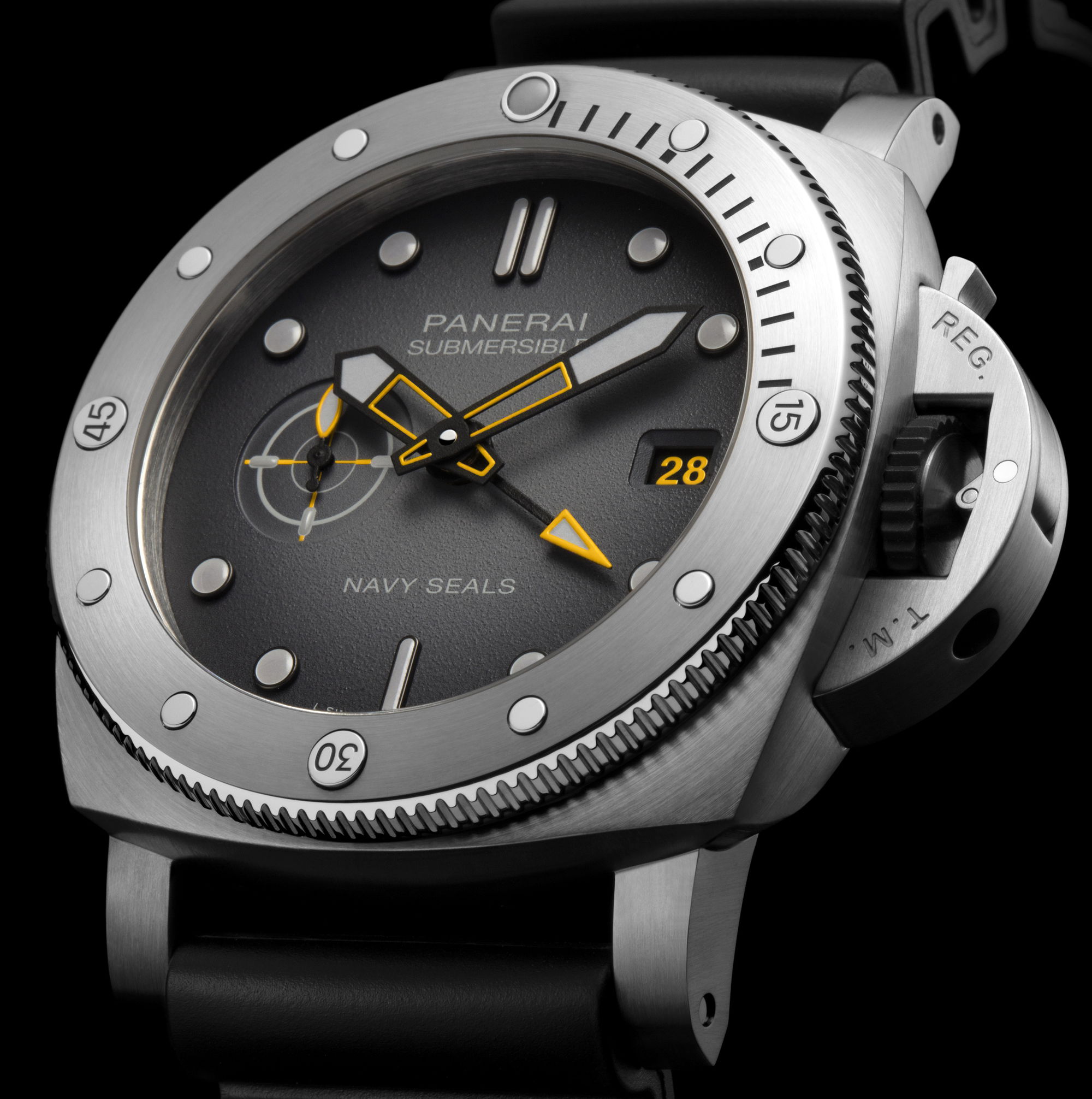 Panerai Submersible BiTempo Navy SEALs PAM01323 Replica 6