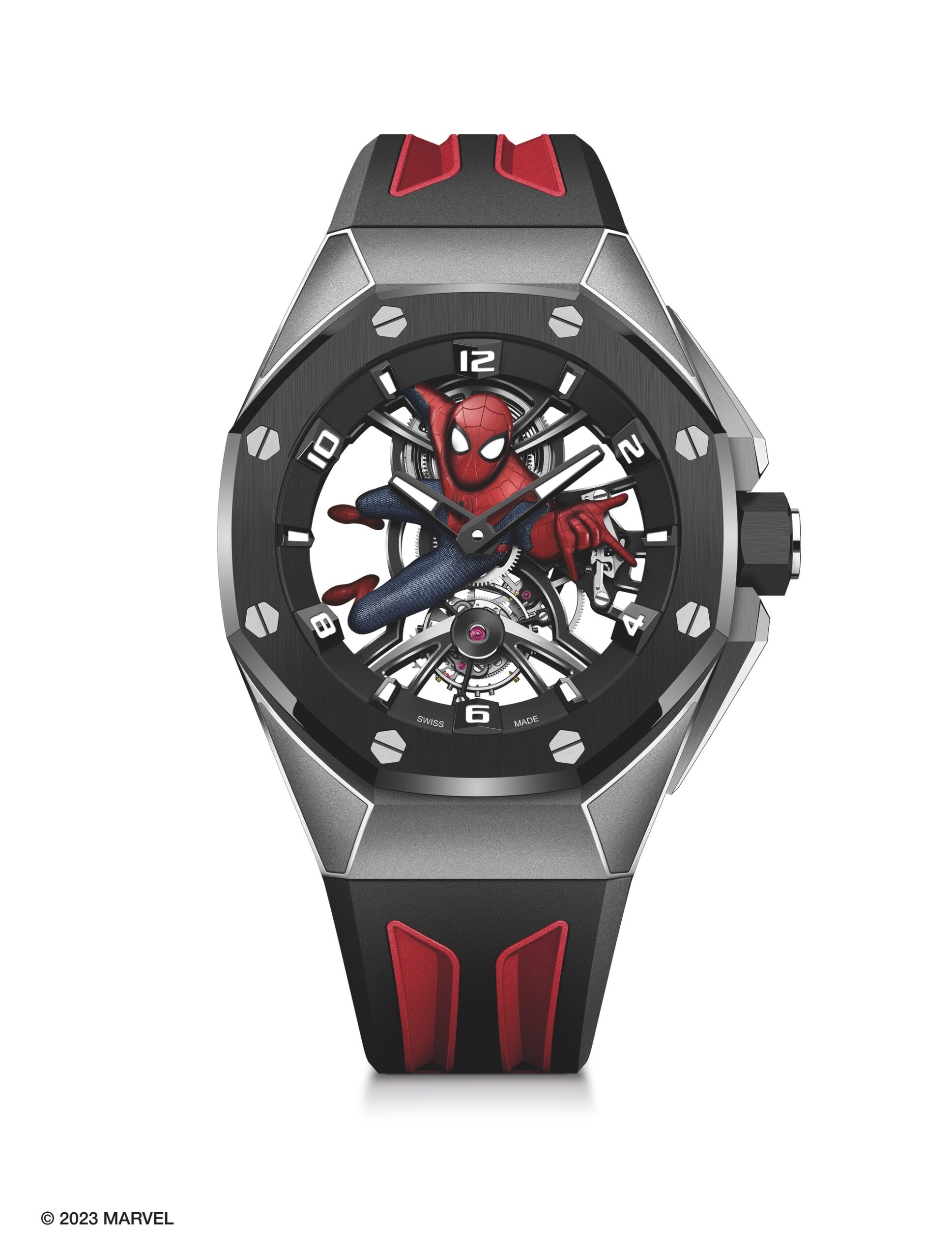 Audemars Piguet Royal Oak Concept Tourbillon Spider-Man 26631IO.OO.D002CA.01 Replica 6