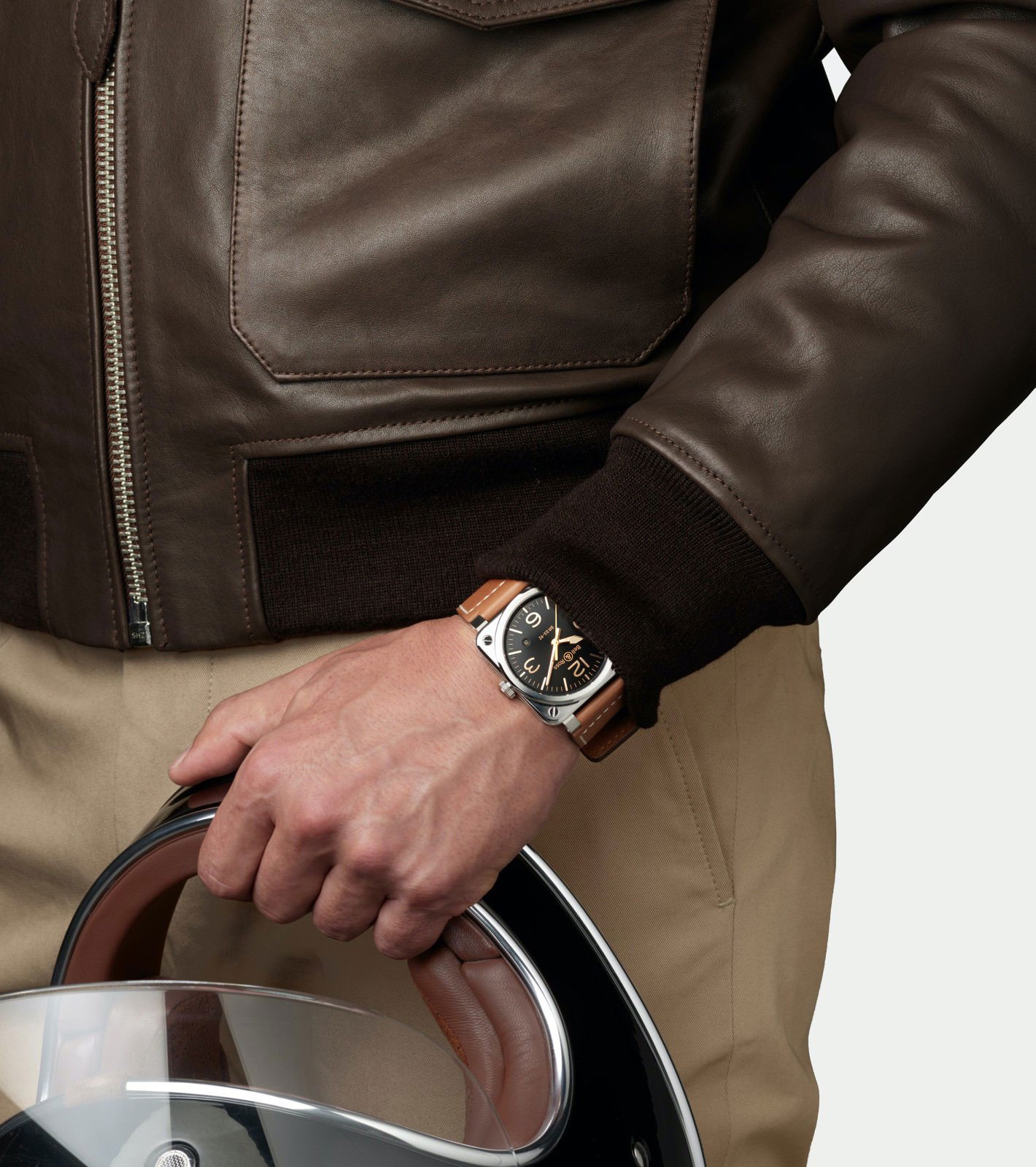 IMG_9081 Bell & Ross BR 03-92 Golden Heritage BR0392-GH-ST/SCA Replica 6