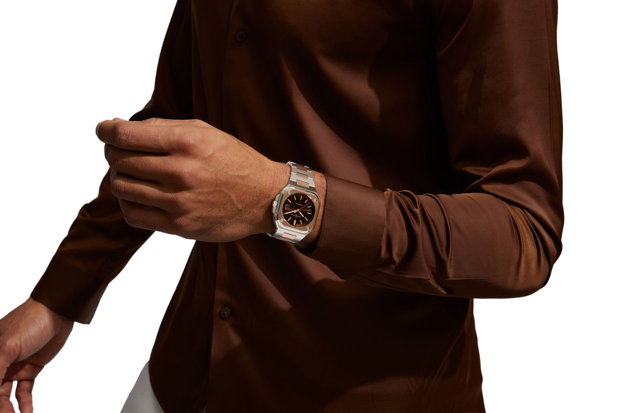 Bell & Ross BR 05 Art Line Steel & Gold BR05A-EL-GLST/SSG Replica 6