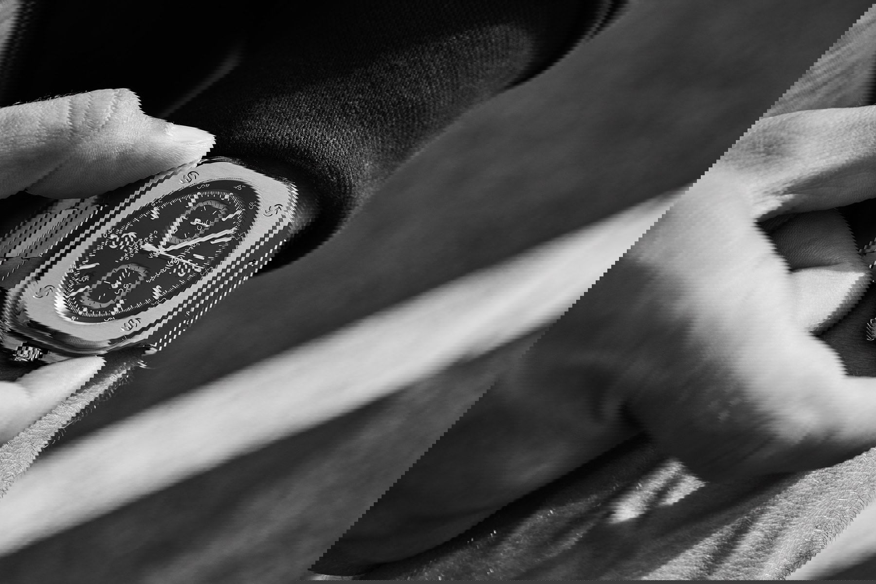 IMG_9081 Bell & Ross BR 05 Chrono Black Steel BR05C-BL-ST/SST Replica 6