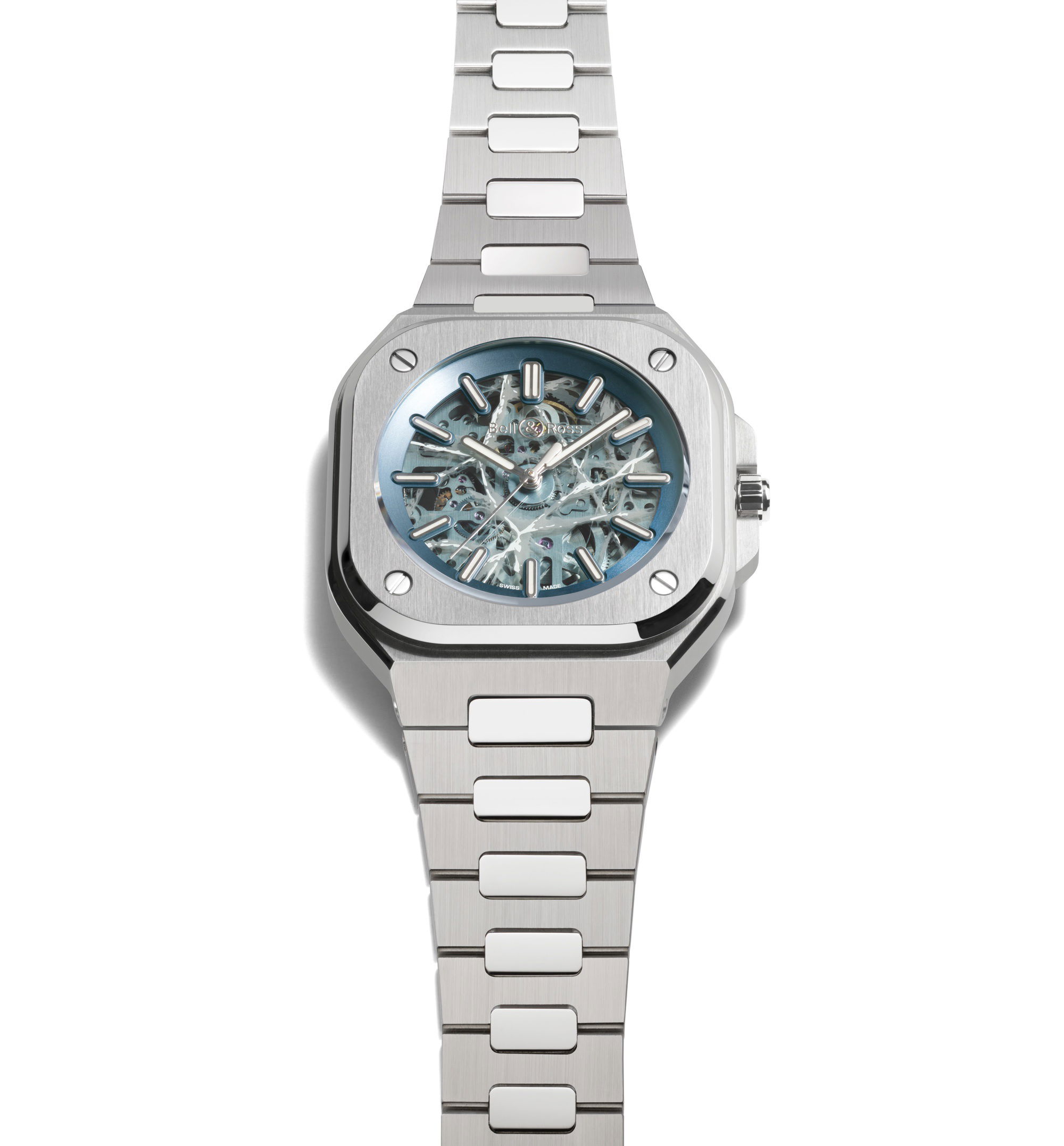 IMG_9081 Bell & Ross BR 05 Skeleton Arctic Blue BR05A-AB-SKST/SST Replica 6