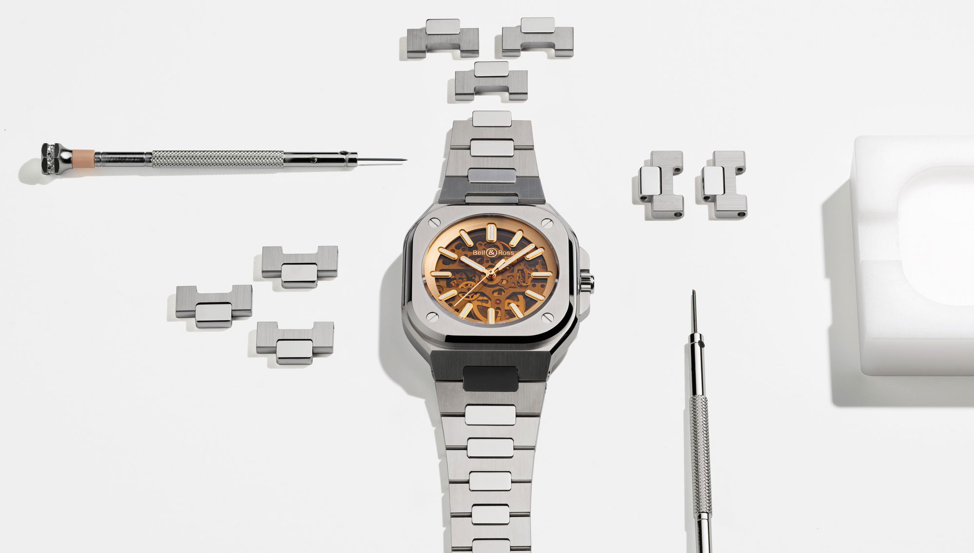 IMG_9081 Bell & Ross BR 05 Skeleton Gold BR05A-CH-SKST/SST Replica 6