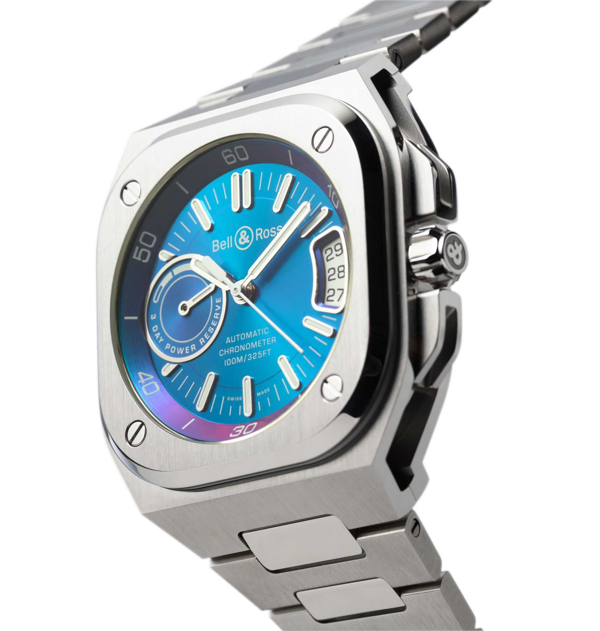 Bell & Ross BR-X5 Iridescent BRX5R-IRS-ST/SST Replica 6