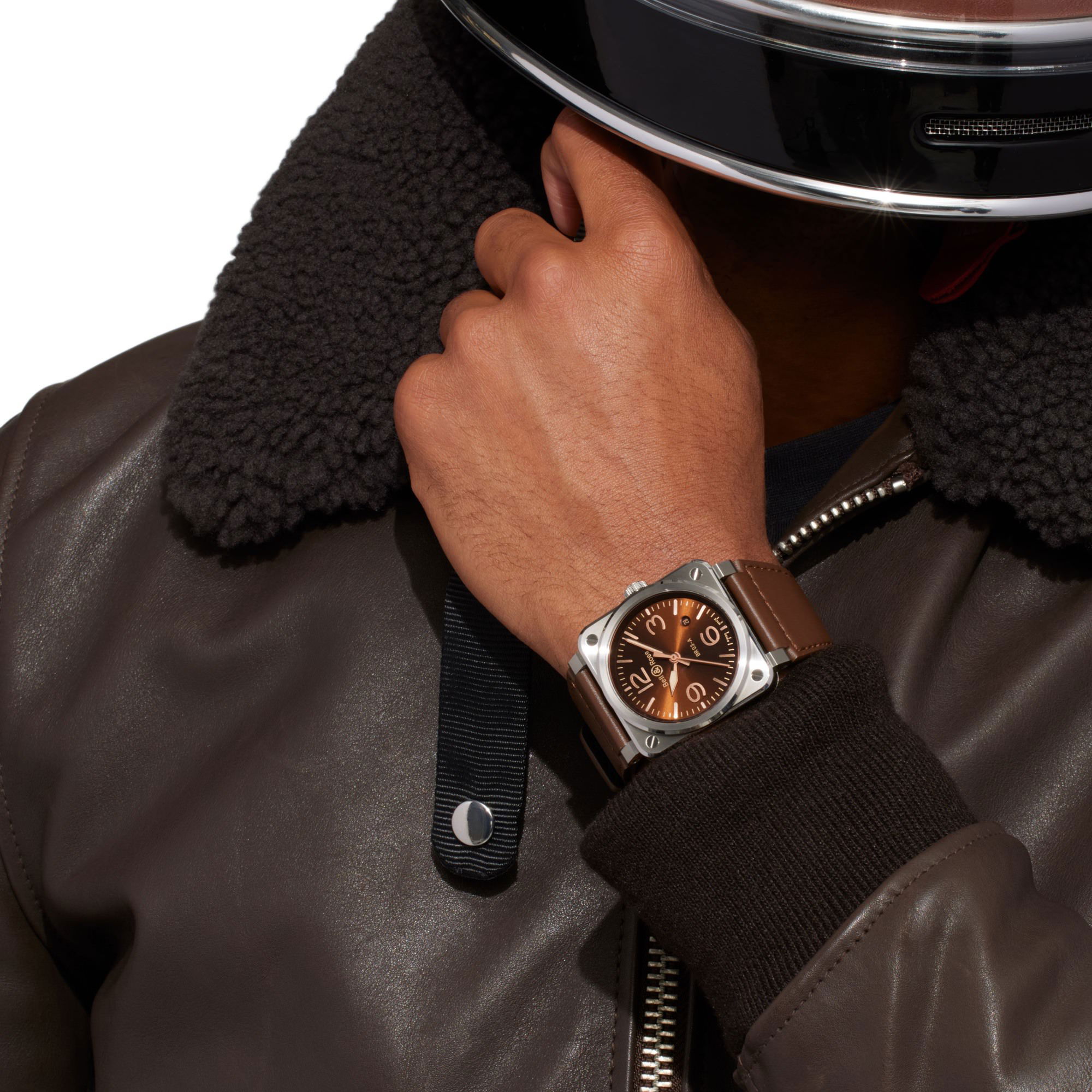 Bell & Ross BR 03 Golden Heritage BR03A-GH-ST/SCA Replica 6