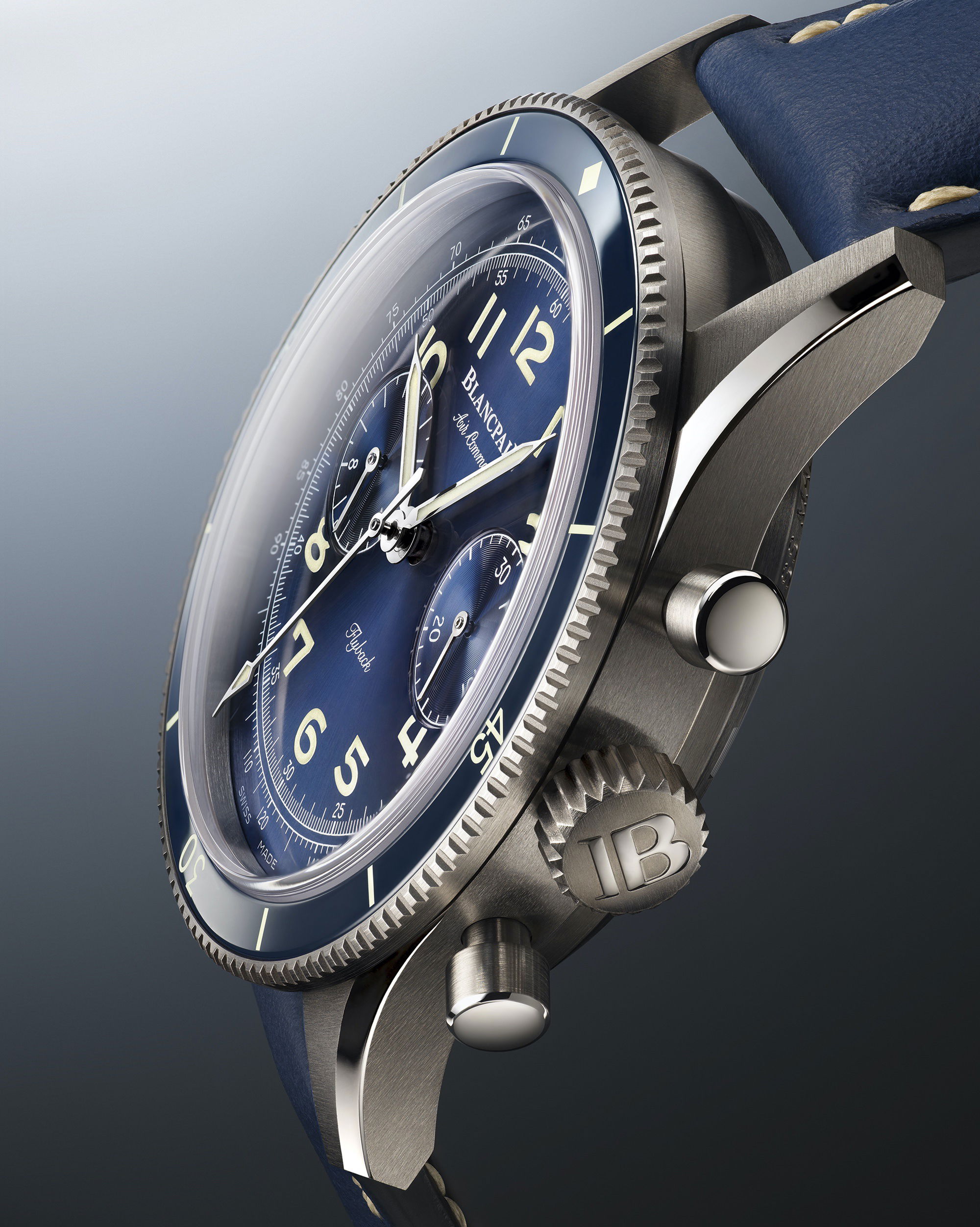 Blancpain Air Command Flyback Chronograph 42 AC02-12B40-63 Replica 6