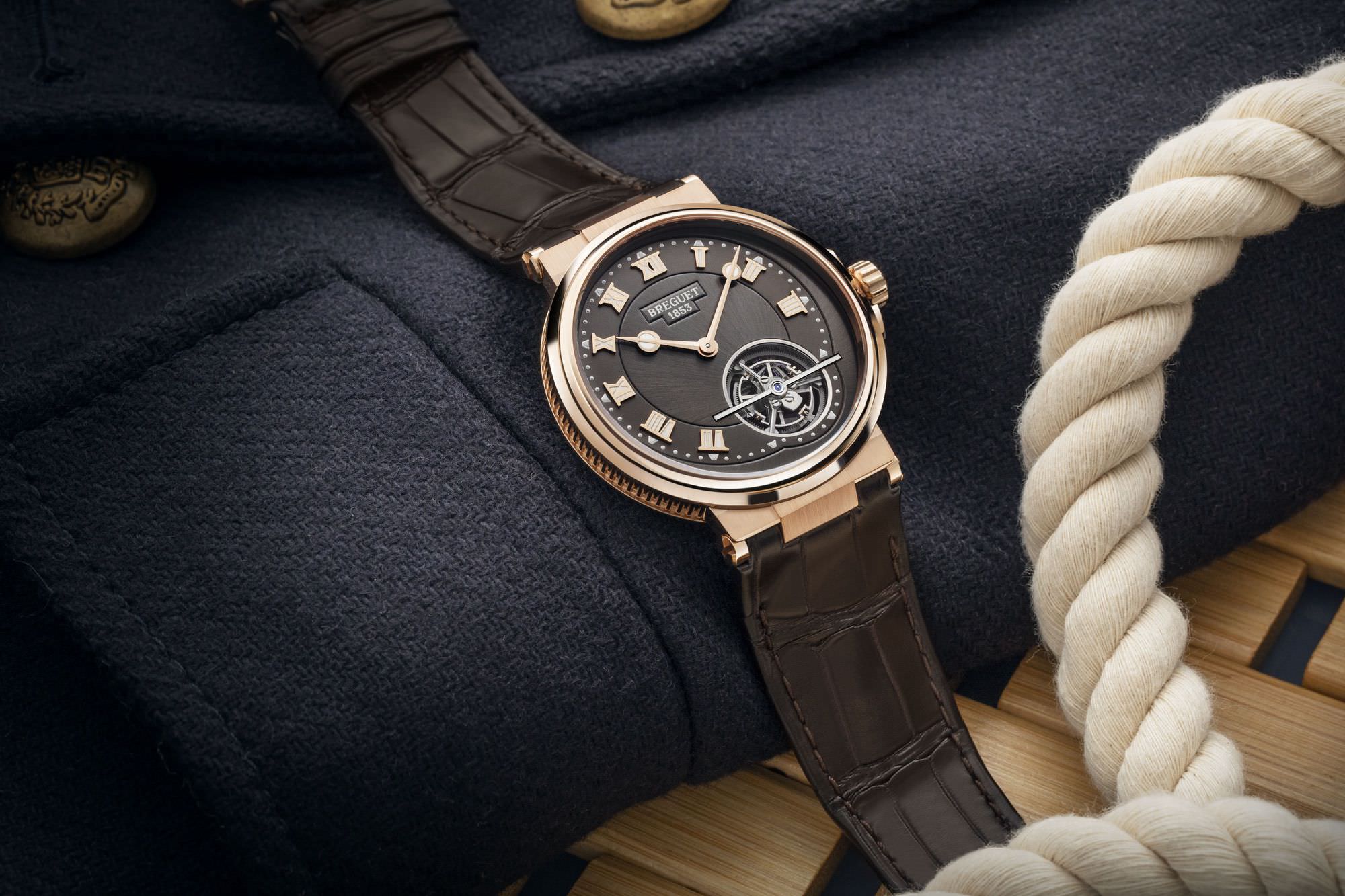 Breguet Marine Tourbillon 5577 5577BR/G2/5WV Replica 6