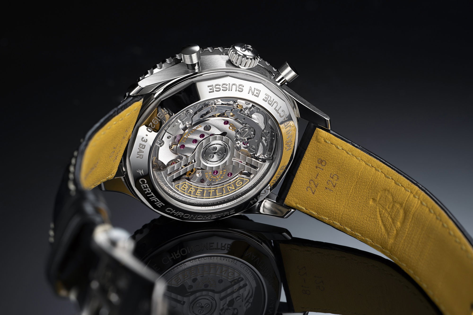 Breitling Navitimer B19 Chronograph 43 Perpetual Calendar PB1920251C1P1 Replica 6