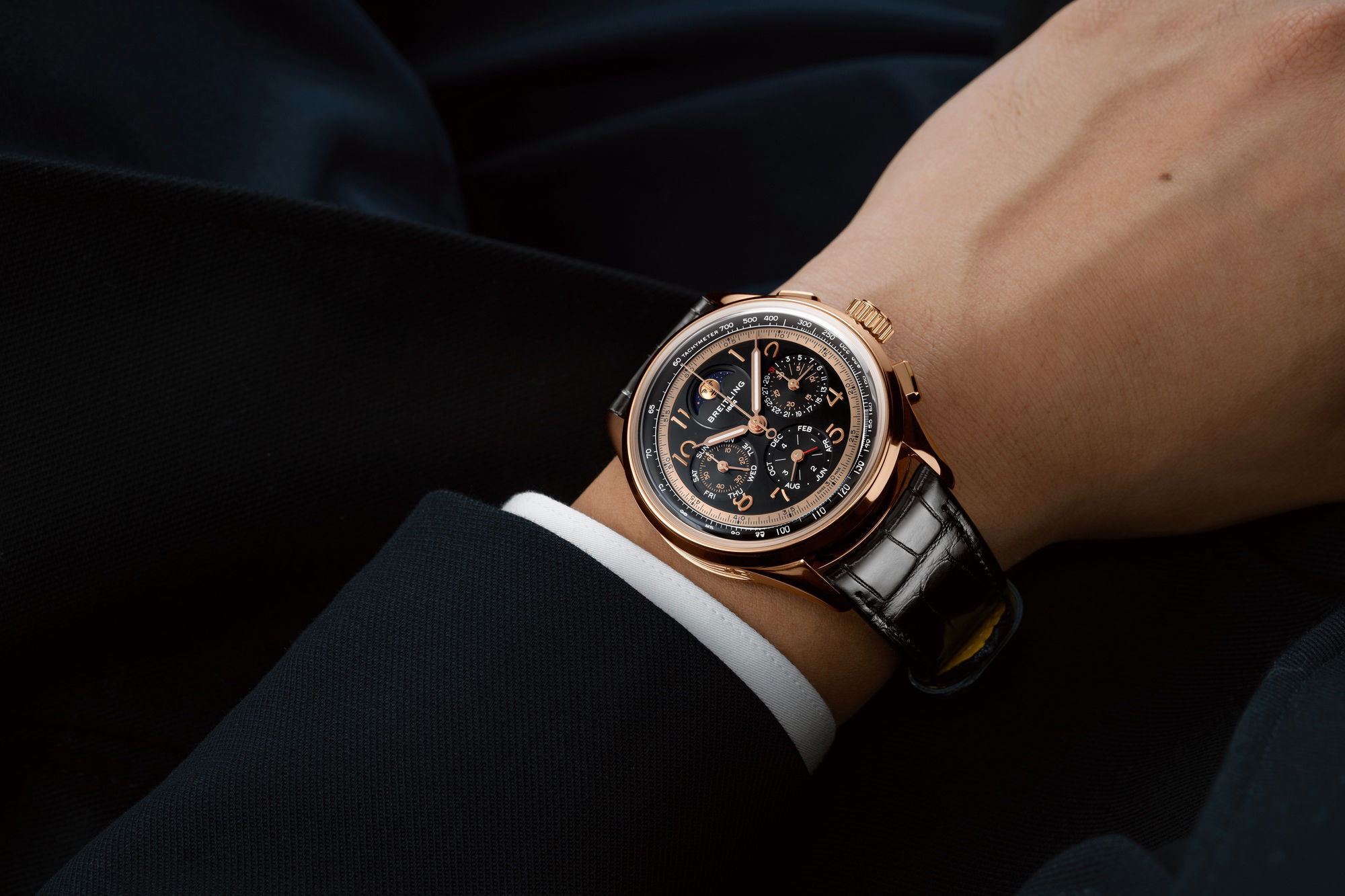 Breitling Premier B19 Datora 42 140th Anniversary RB19401A1B1P1 Replica 6