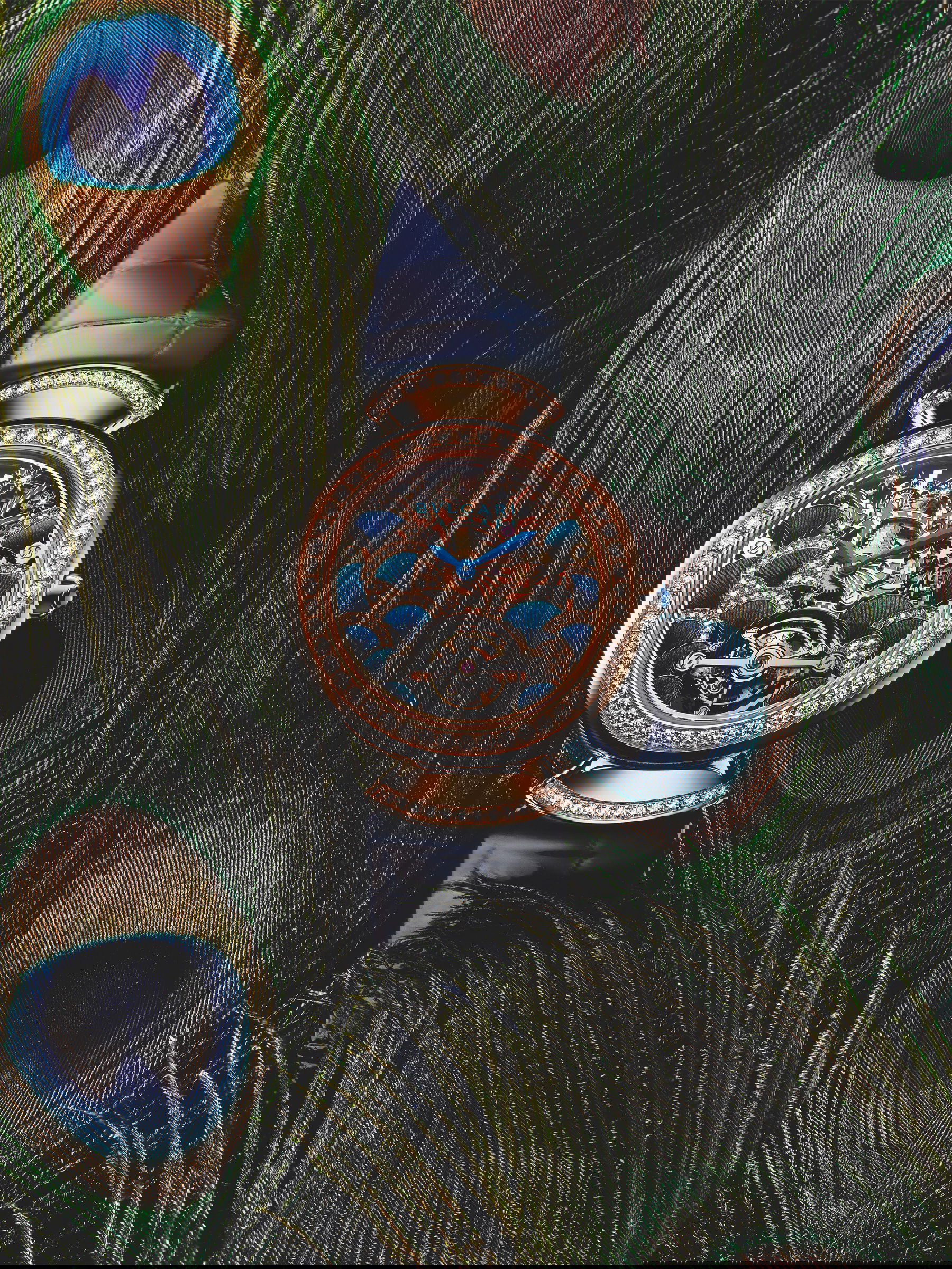 Bvlgari Divas’ Dream Peacock Tourbillon Lumiere 103351 Replica 6