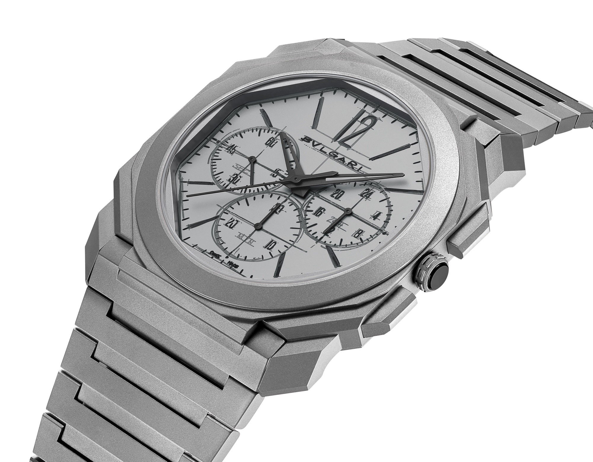 IMG_9081 Bvlgari Octo Finissimo Chronograph GMT Automatic 10th Anniversary 103673 Replica 6