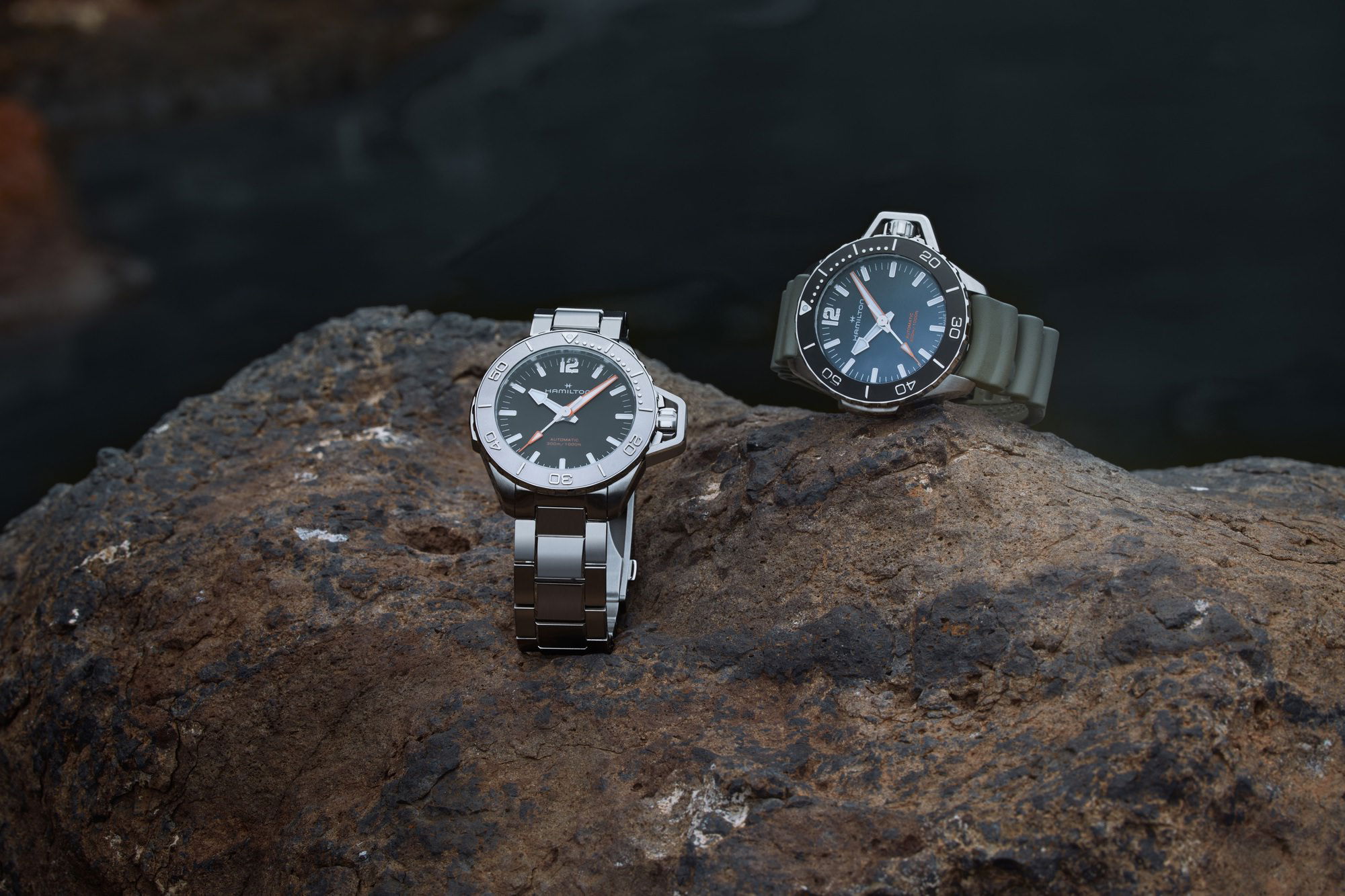 Hamilton Khaki Navy Frogman Automatic 41 H77455331 Replica 6