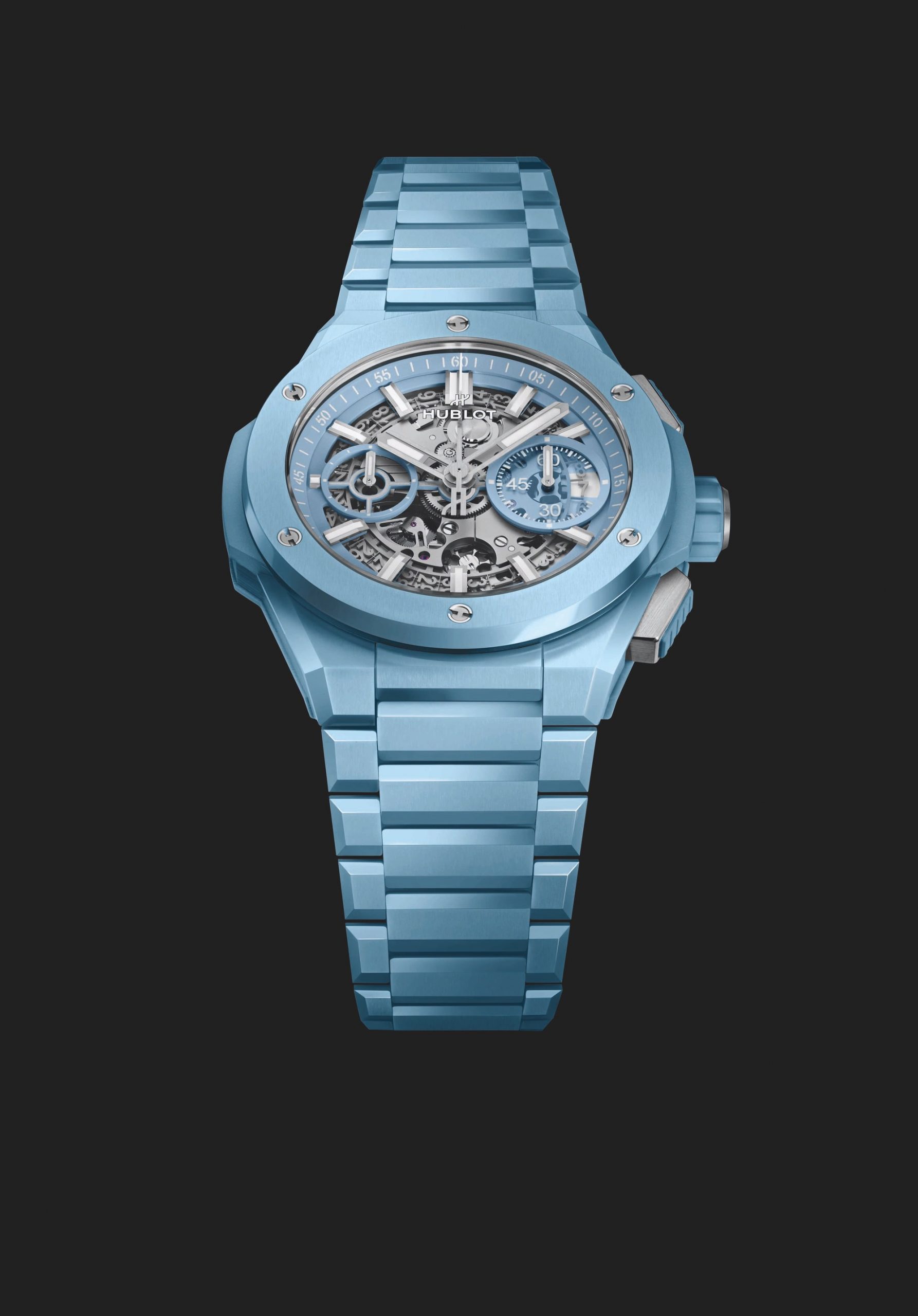 IMG_9081 Hublot Big Bang Integral Sky Blue Ceramic 451.EX.5129.EX Replica 6