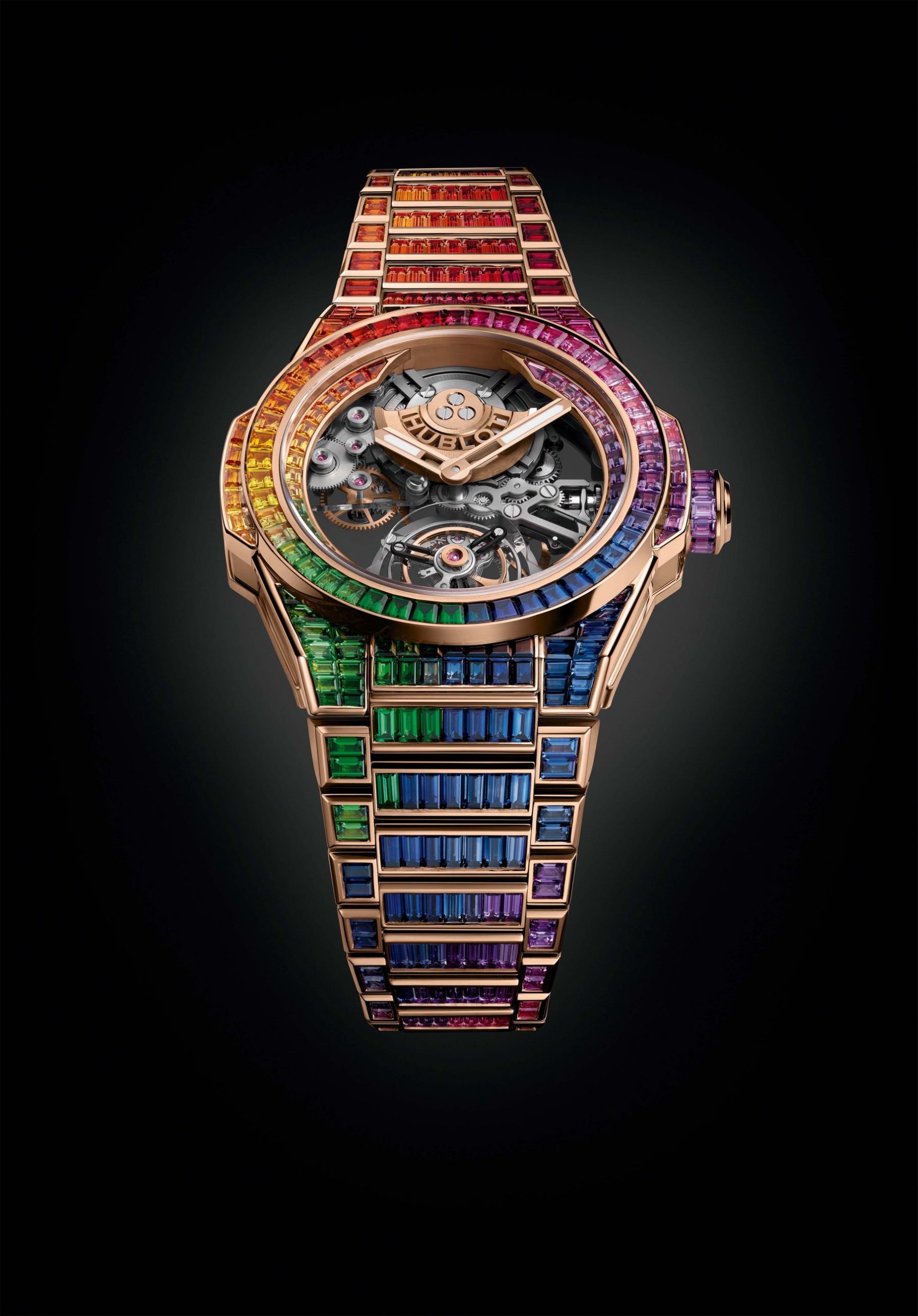 Hublot Big Bang Integral Tourbillon Rainbow 455.OX.9900.OX.9999 Replica 6