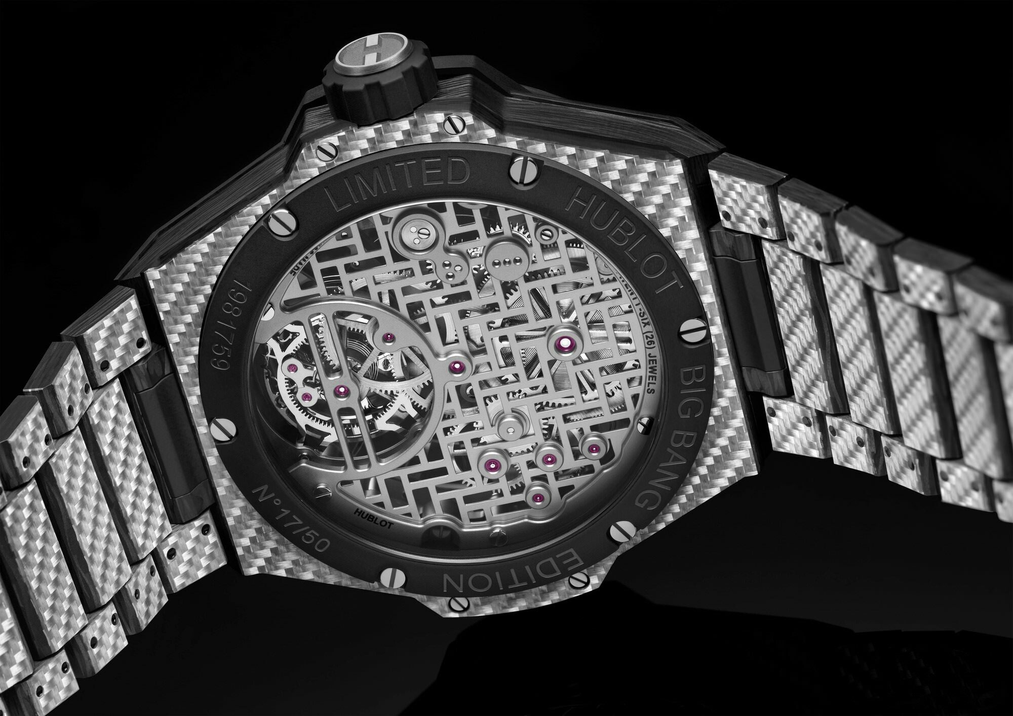 IMG_9081 Hublot Big Bang Integrated Tourbillon Full Carbon 455.YS.0170.YS Replica 6