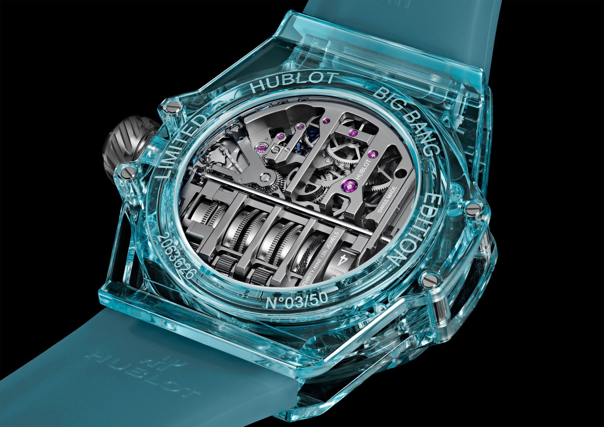 Hublot Big Bang MP-11 14 Blue Sapphire 911.JL.0129.RX Replica 6