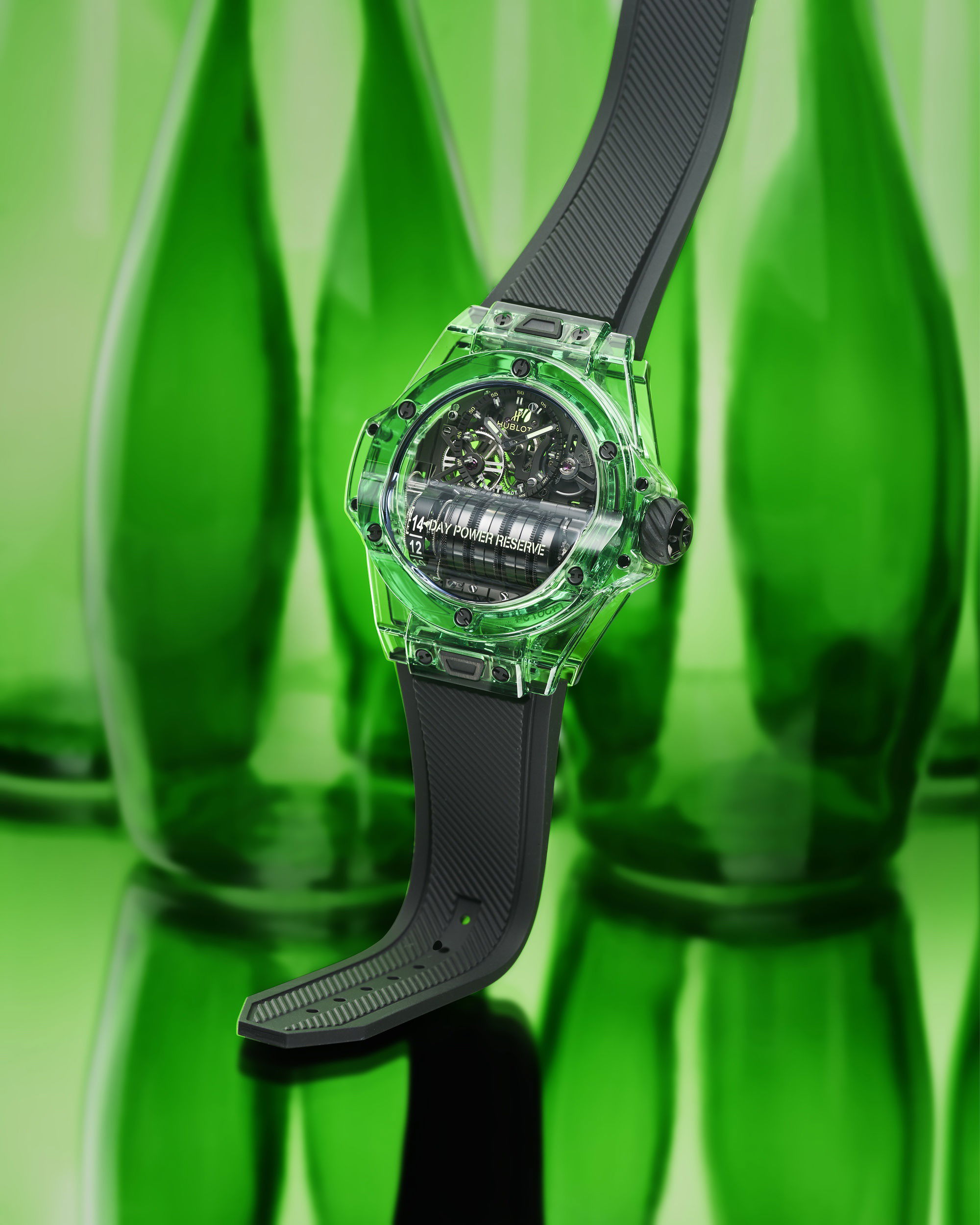 Hublot Big Bang MP-11 Power reserve 14 Days Green Saxem 911.JG.0129.RX Replica 6