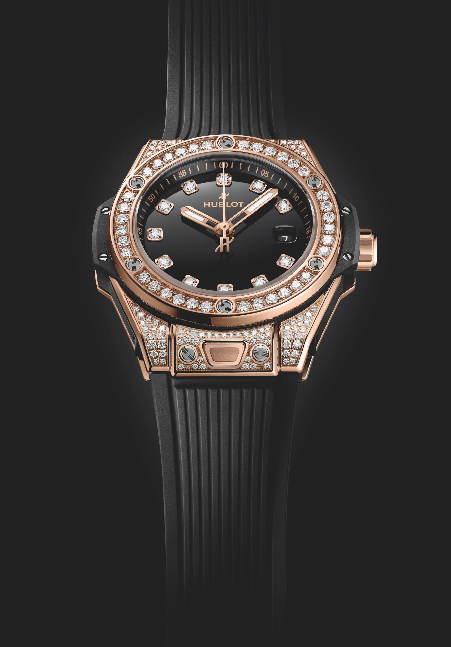 IMG_9081 Hublot Big Bang One Click King Gold Pave 485.OX.1280.RX.1604 Replica 6