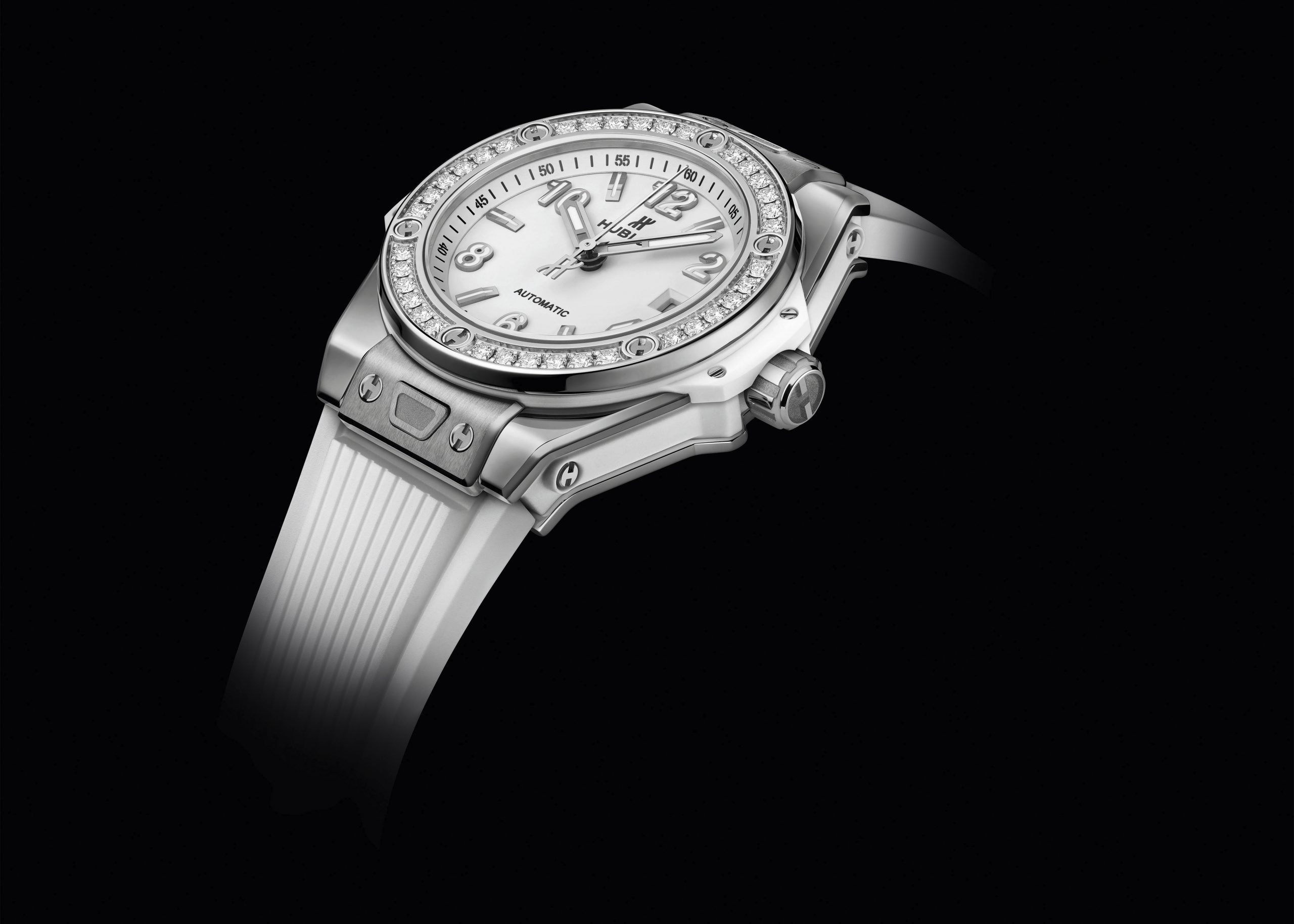 Hublot Big Bang One Click Steel White Diamond 33mm 485.SE.2010.RW.1204 Replica 6