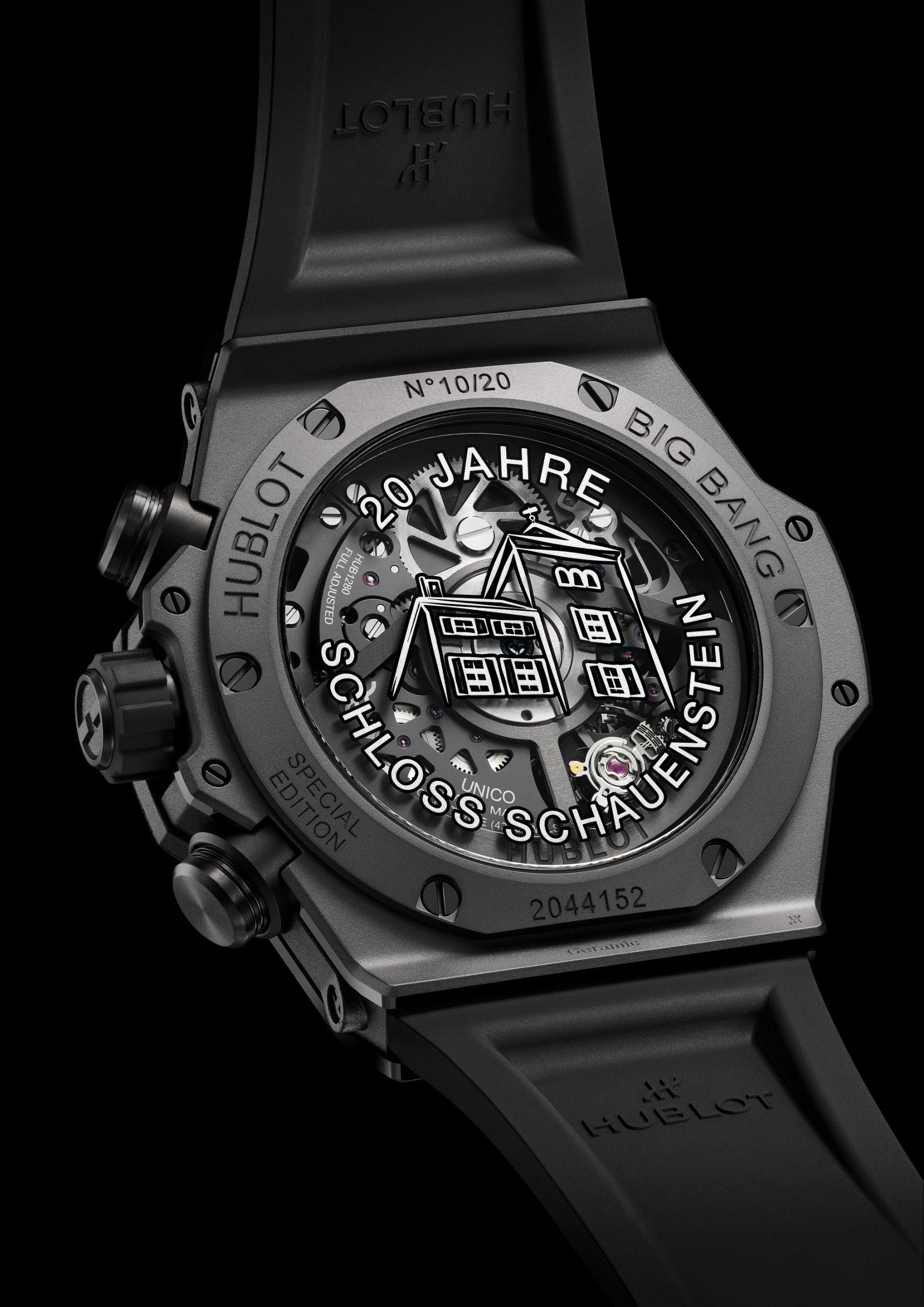Hublot Big Bang Unico All Black Schloss Schauenstein 441.CI.1110.RX.SSH24 Replica 6