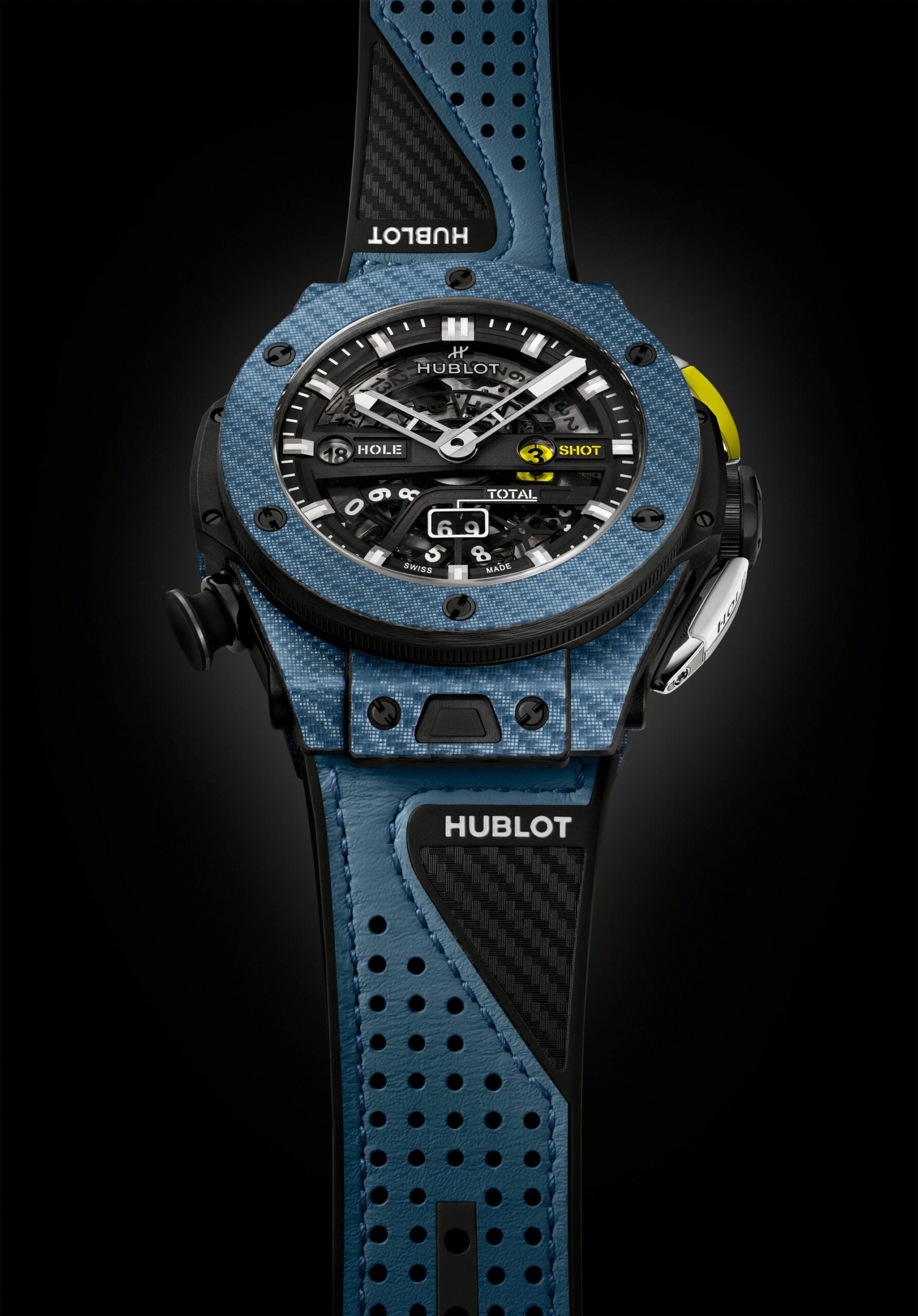 Hublot Big Bang Unico Golf Sky Blue Carbon 416.YE.1120.VR Replica 6