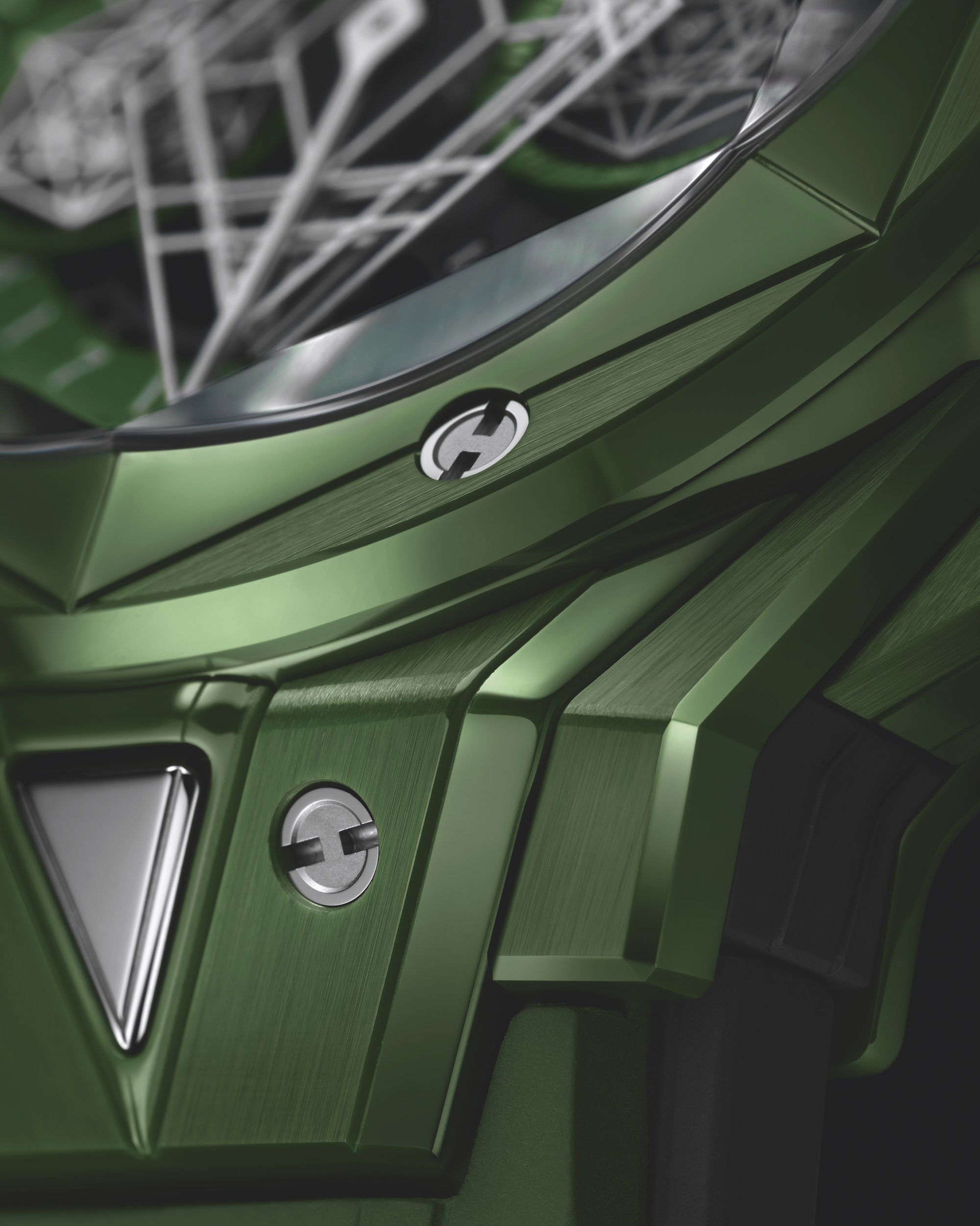 IMG_9081 Hublot Big Bang Unico Sang Bleu II Green Ceramic 418.GX.5207.RX.MXM22 Replica 6