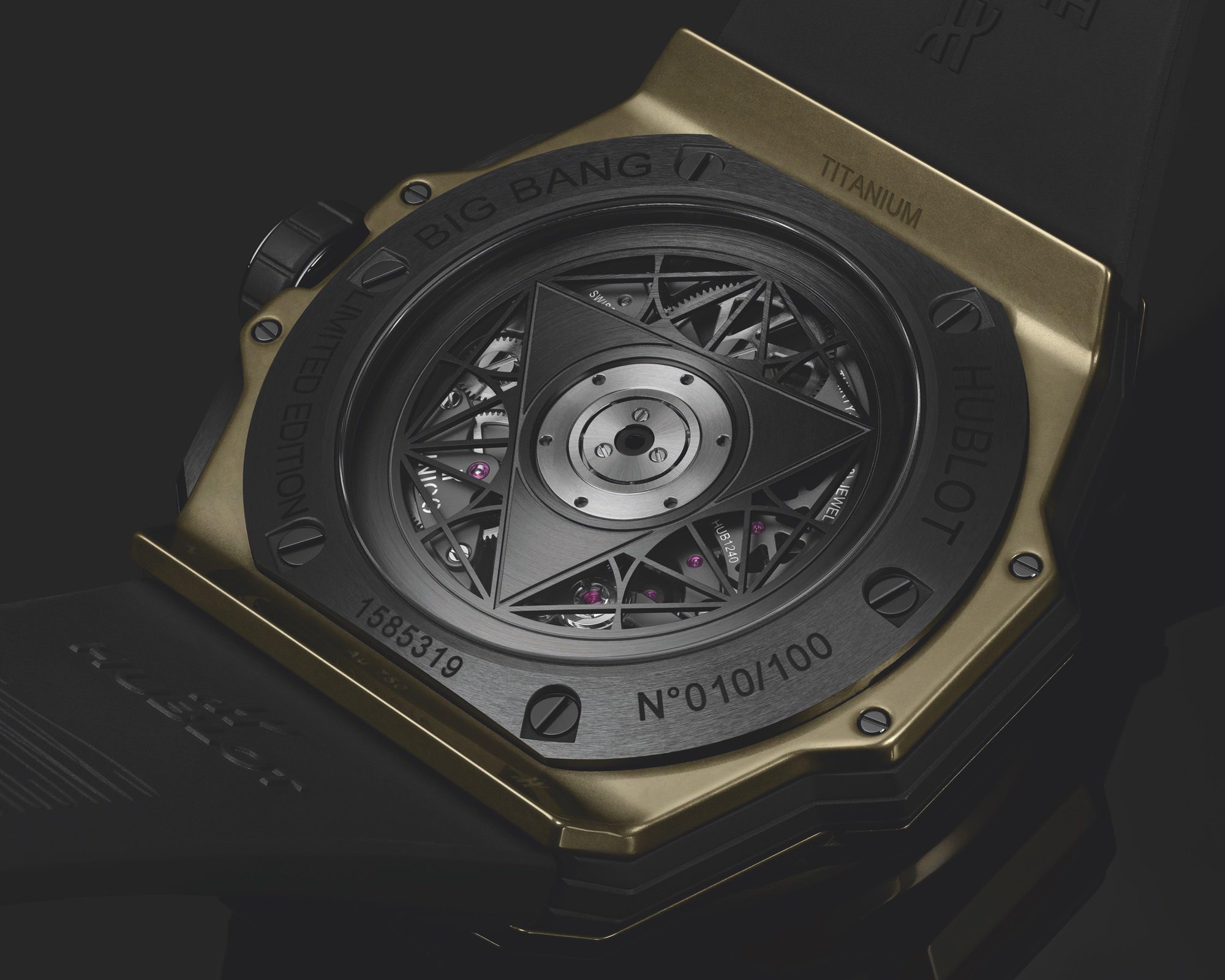 Hublot Big Bang Unico Sang Bleu II Magic Gold 418.MX.1103.RX.MXM22 Replica 6