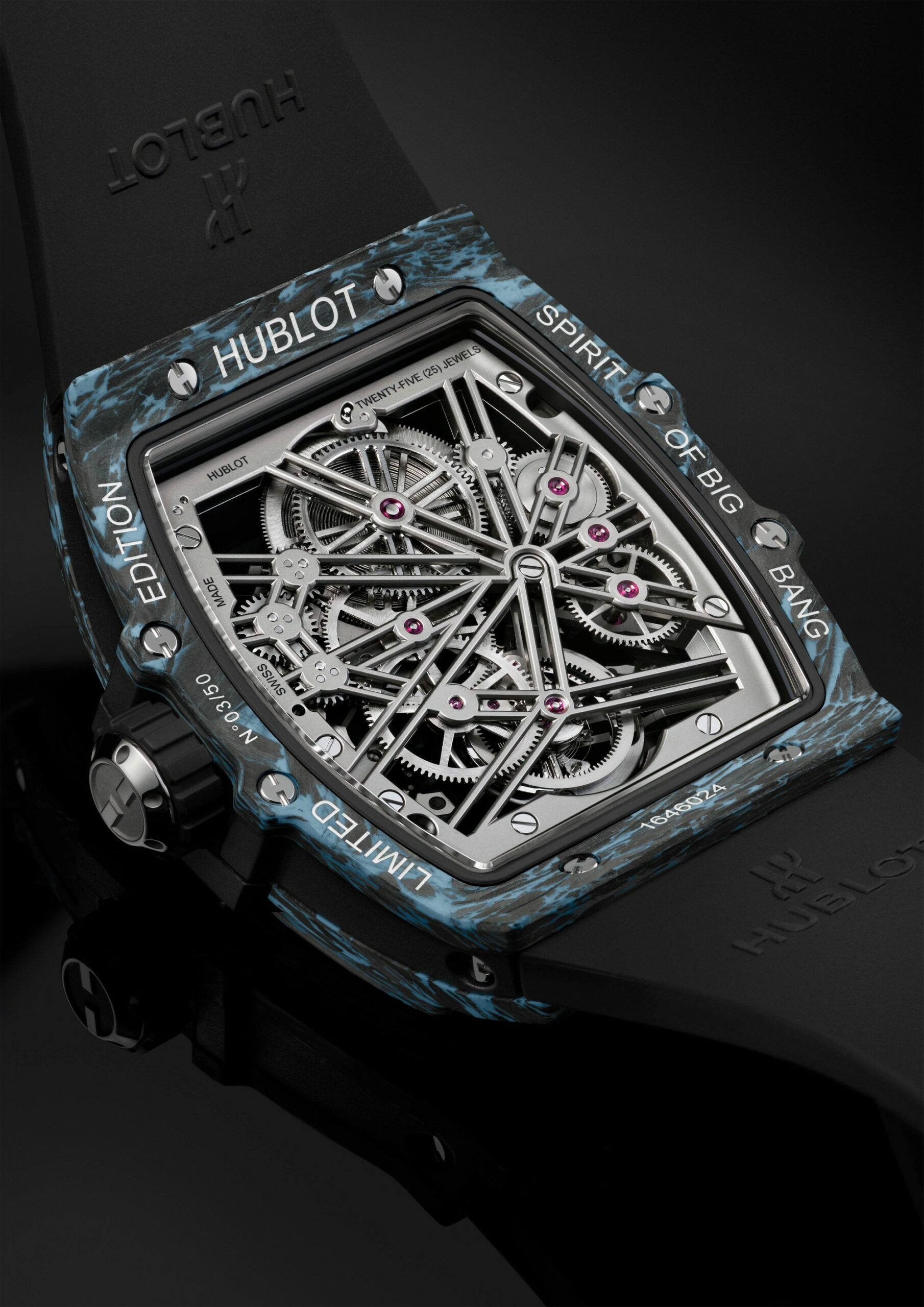 IMG_9081 Hublot Spirit of Big Bang 5-Day Power Reserve Carbon Sky Blue 645.QL.5117.RX Replica 6