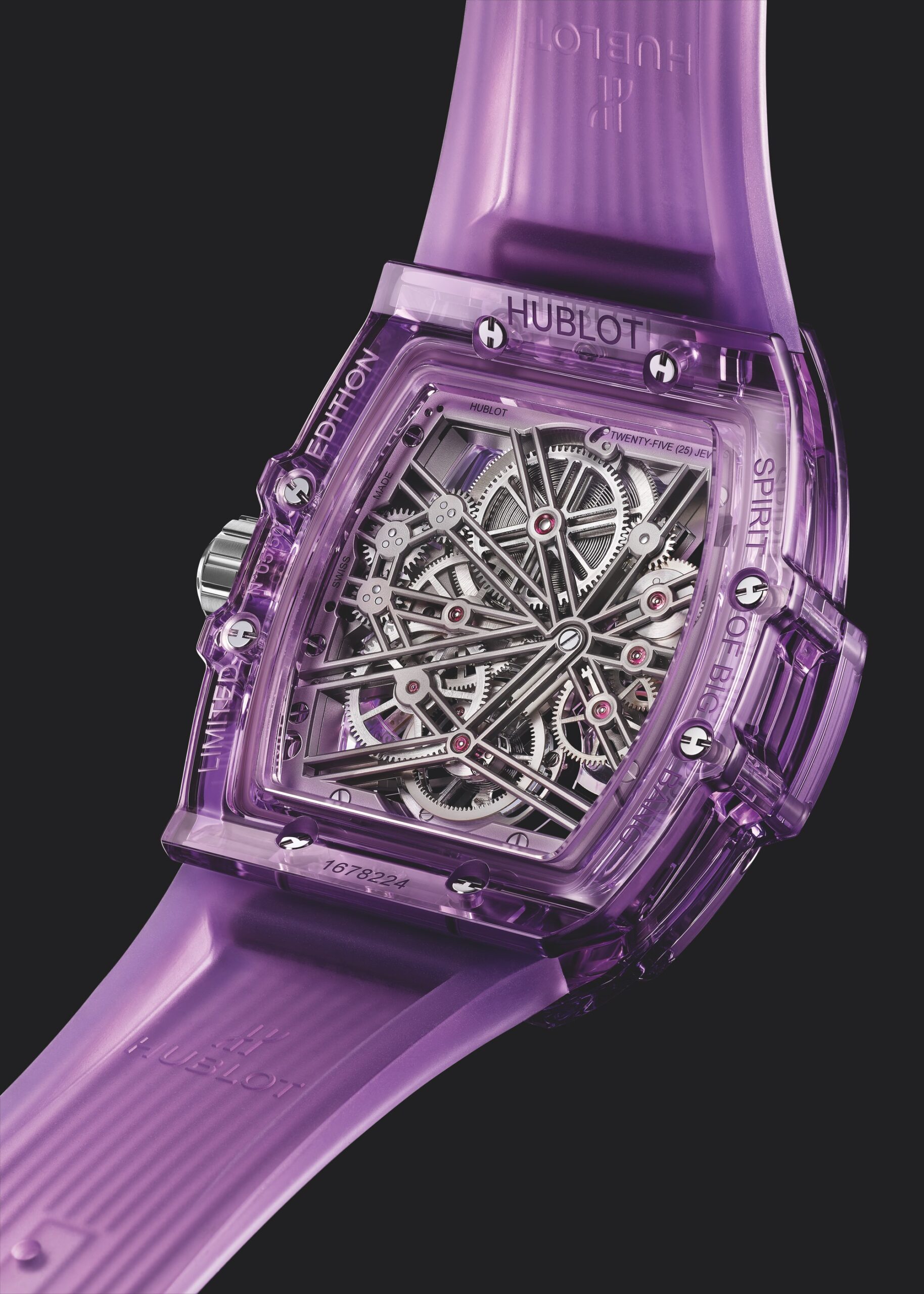 IMG_9081 Hublot Spirit of Big Bang 5-Day Power Reserve Purple Sapphire 645.JM.0120.RT Replica 6