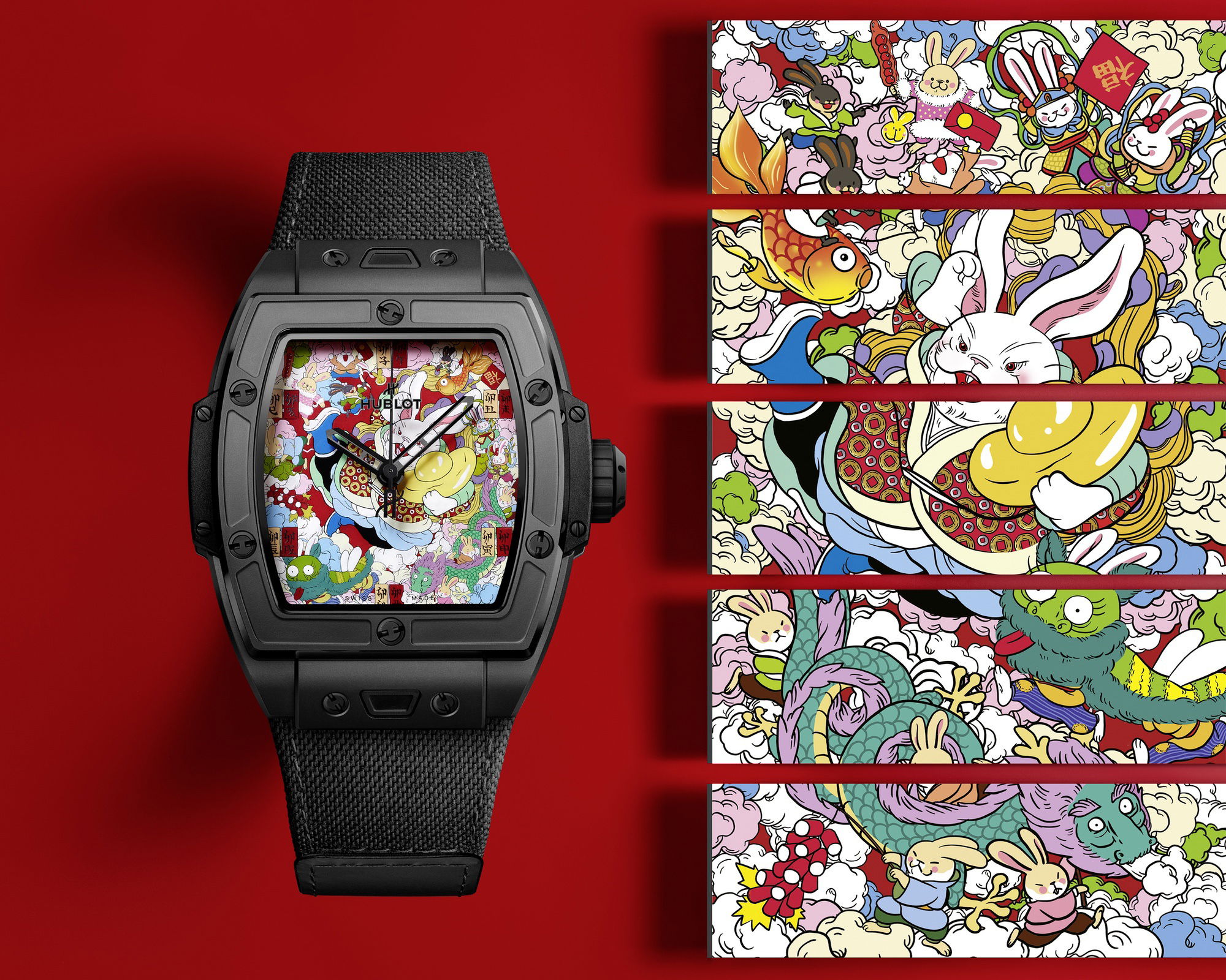 IMG_9081 Hublot Spirit of Big Bang Ceramic Rabbit 646.CI.0610.NR.WNA23 Replica 6