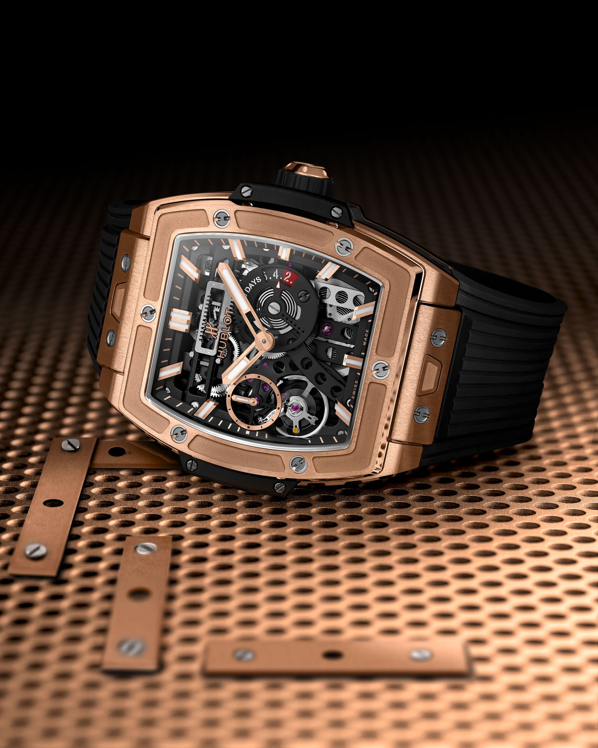 IMG_9081 Hublot Spirit of Big Bang Meca-10 King Gold 614.OX.1180.RX Replica 6