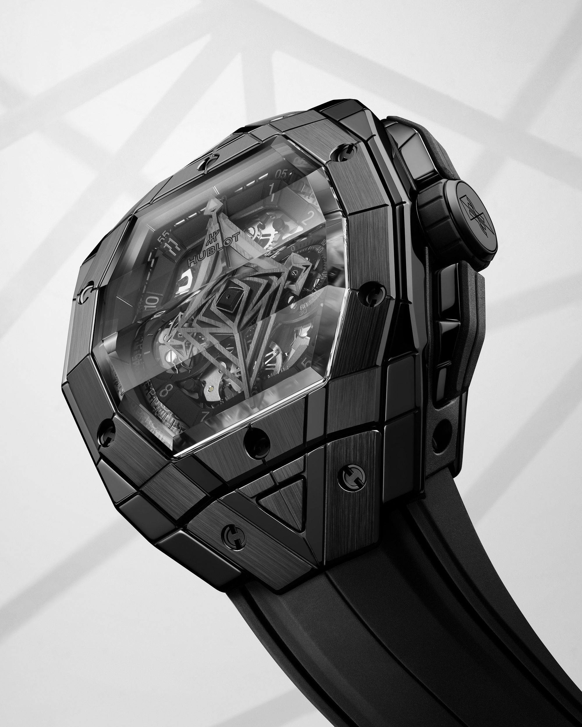 Hublot Spirit of Big Bang Sang Bleu All Black 648.CX.0114.RX.MXM23 Replica 6