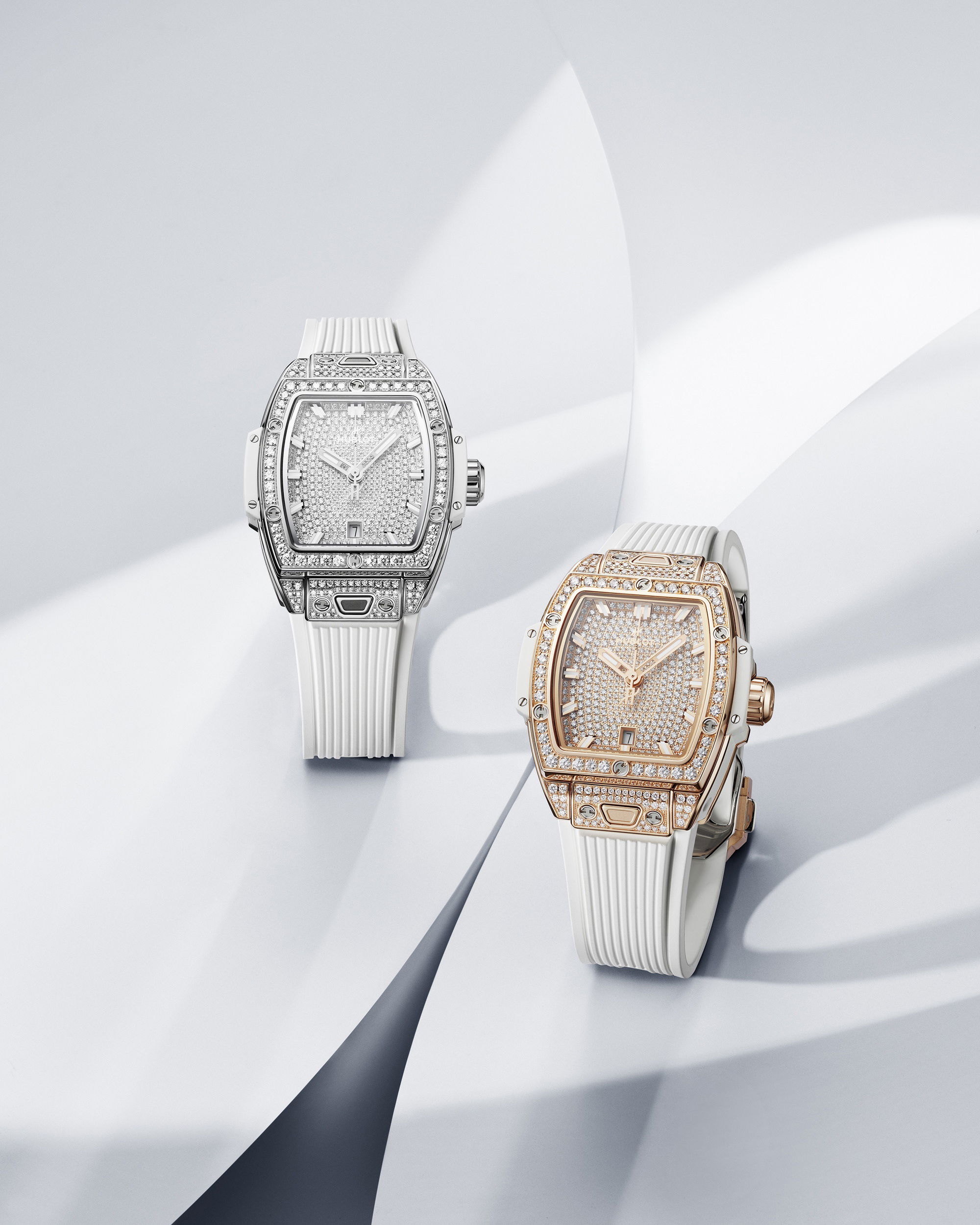 Hublot Spirit of Big Bang Steel White Full Pave 682.SE.9000.RX.1604 Replica 6