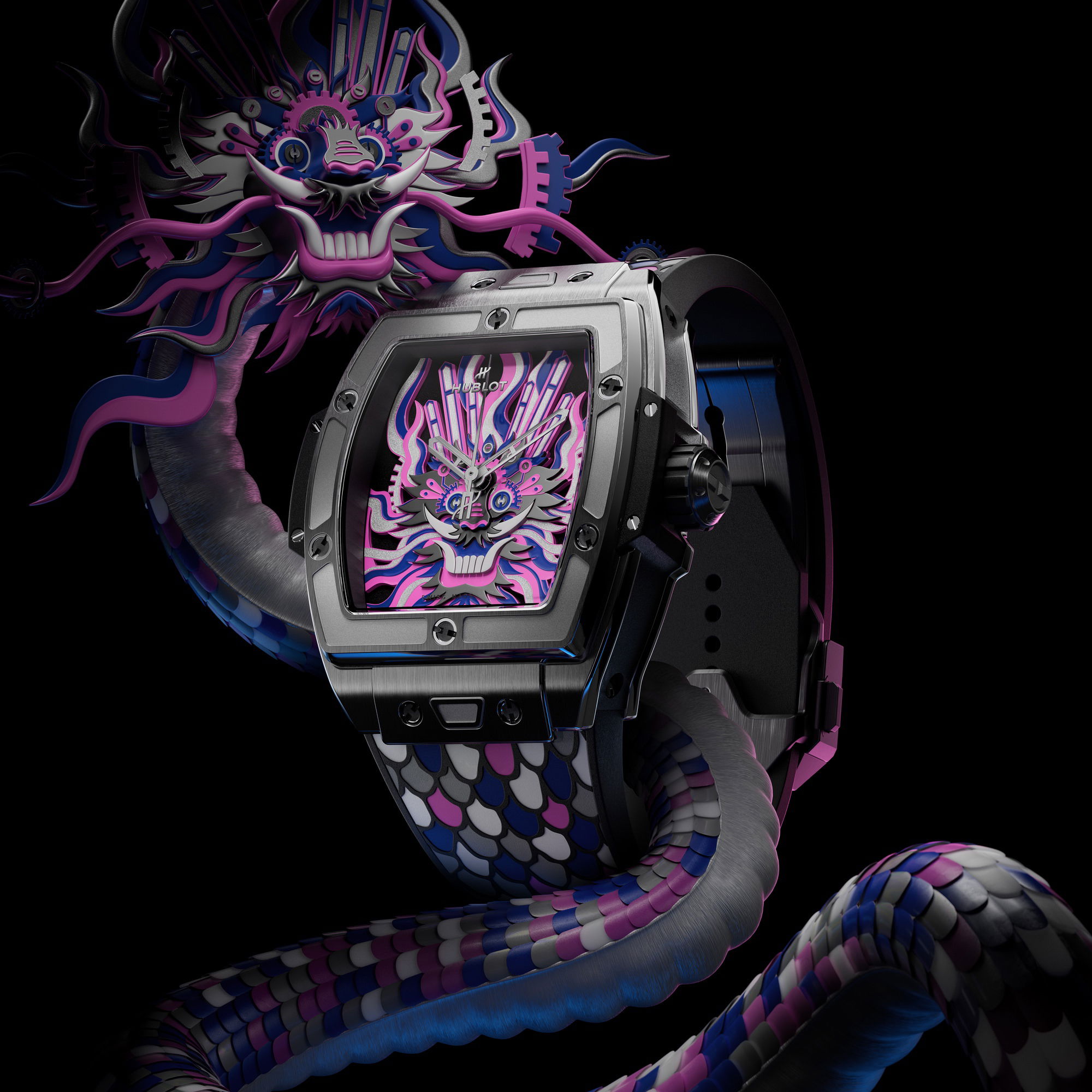 IMG_9081 Hublot Spirit of Big Bang Titanium Dragon 646.NX.6600.RX.CHF24 Replica 6